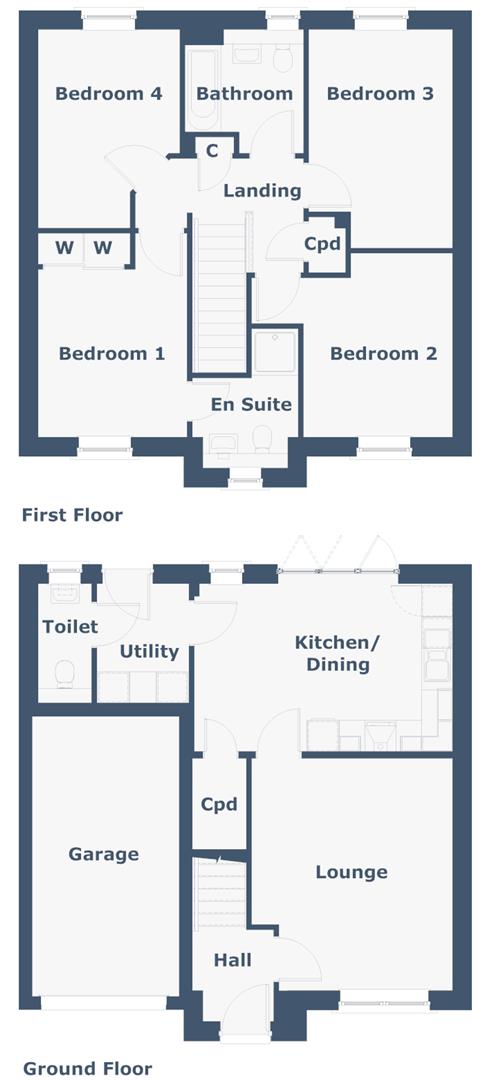 Plot 89, Park View, Guildtown floorplan