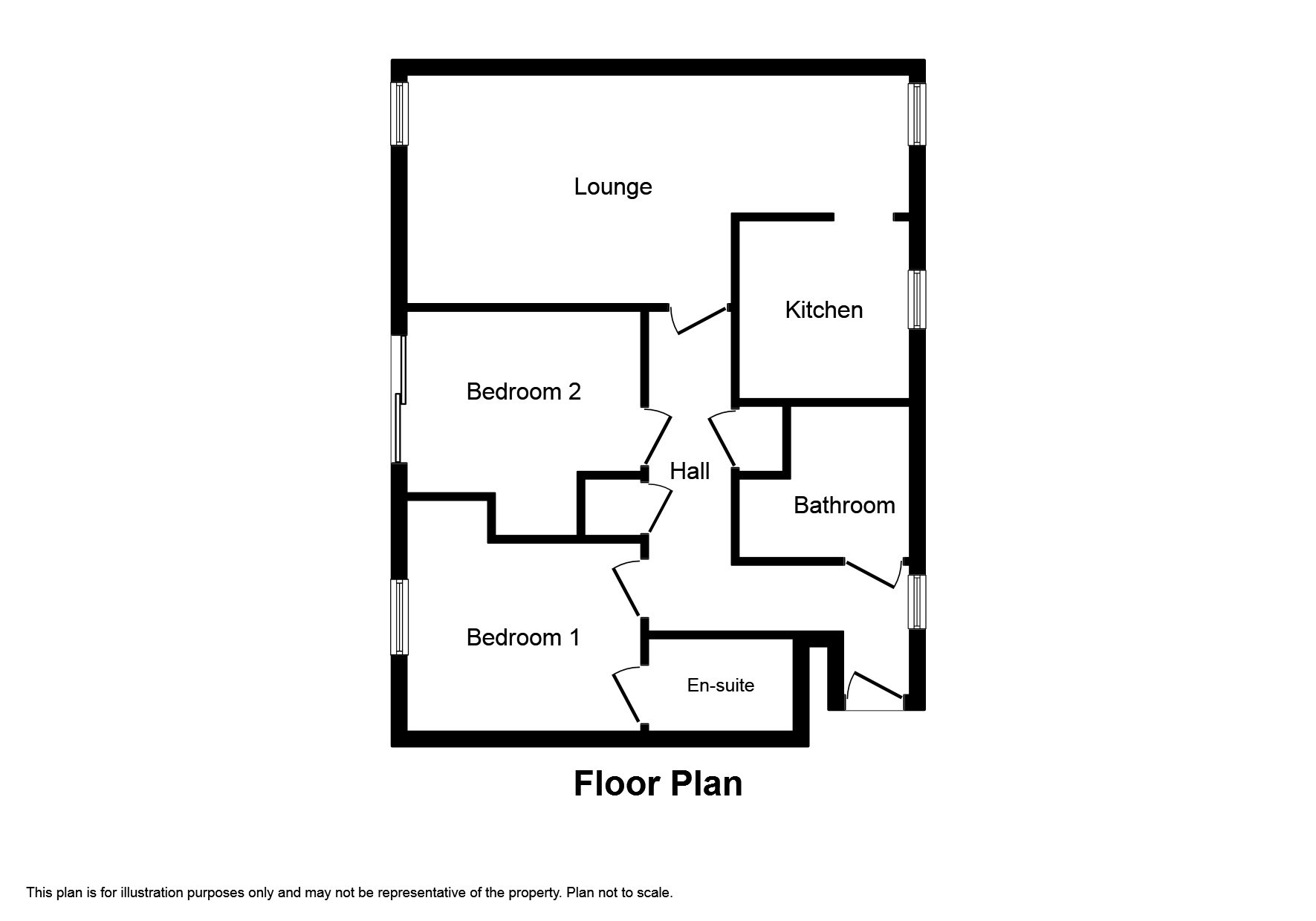 2 Bedrooms Flat to rent in Randall Close, Witham CM8