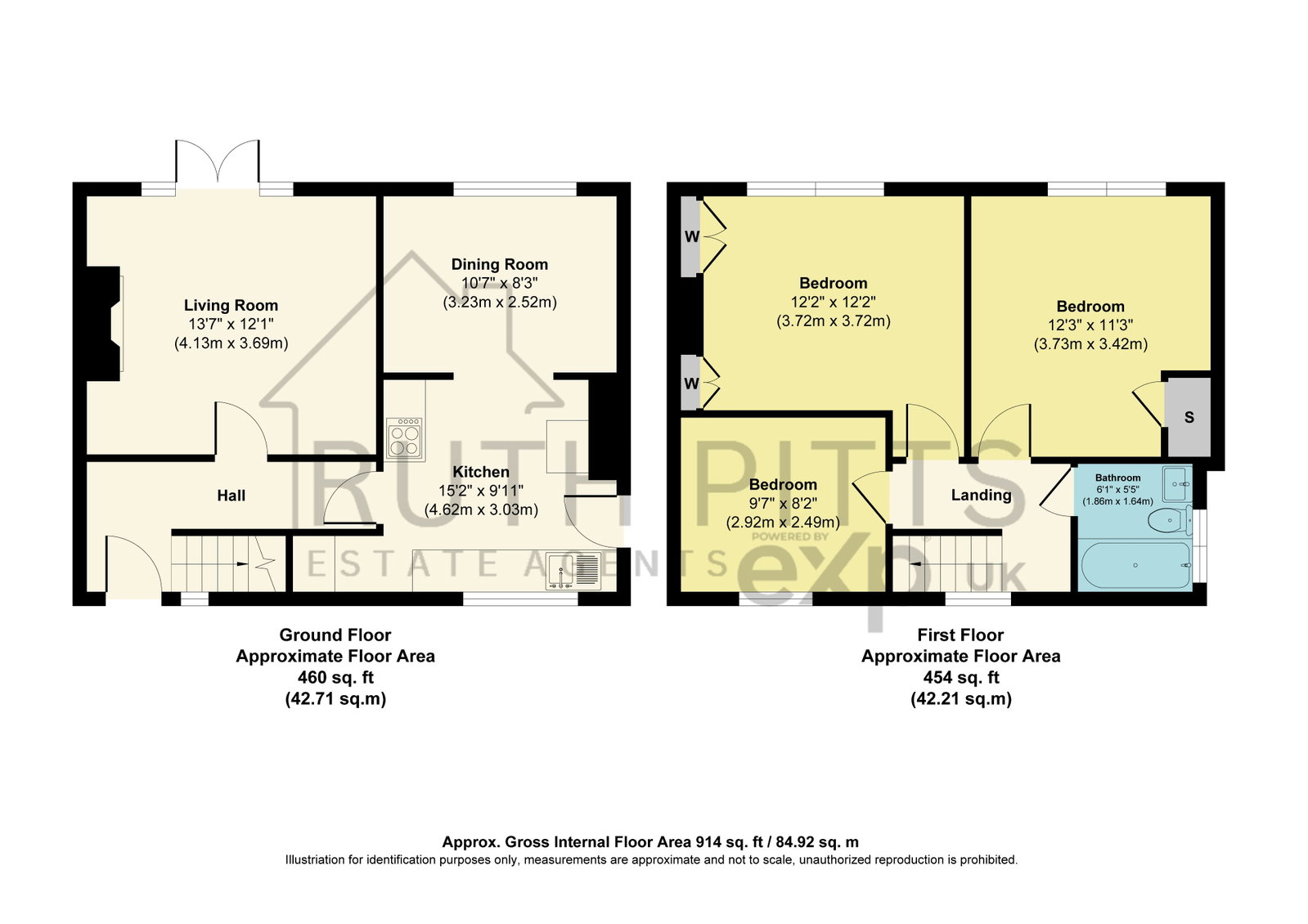 50, Rose Avenue, Pontefract floorplan