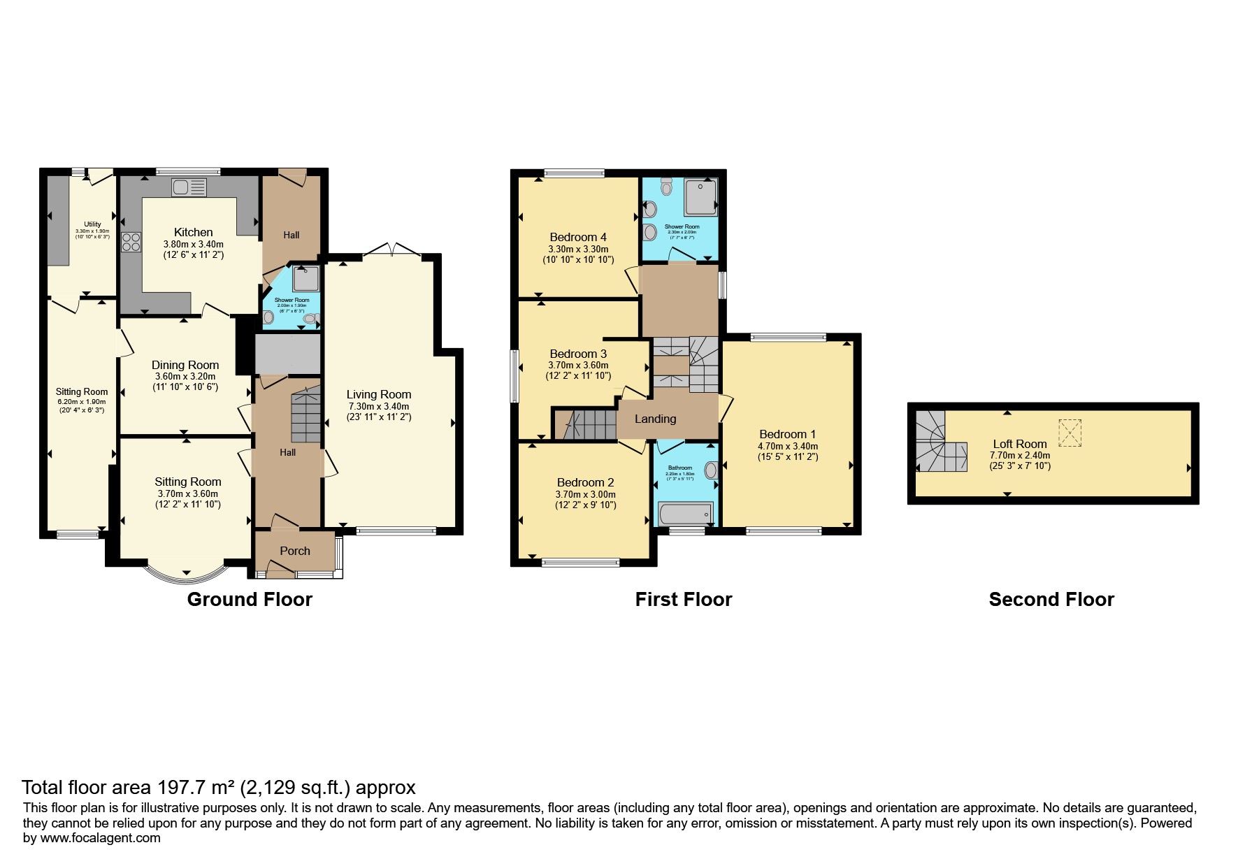 9, Lingdale Road, Cheadle floorplan