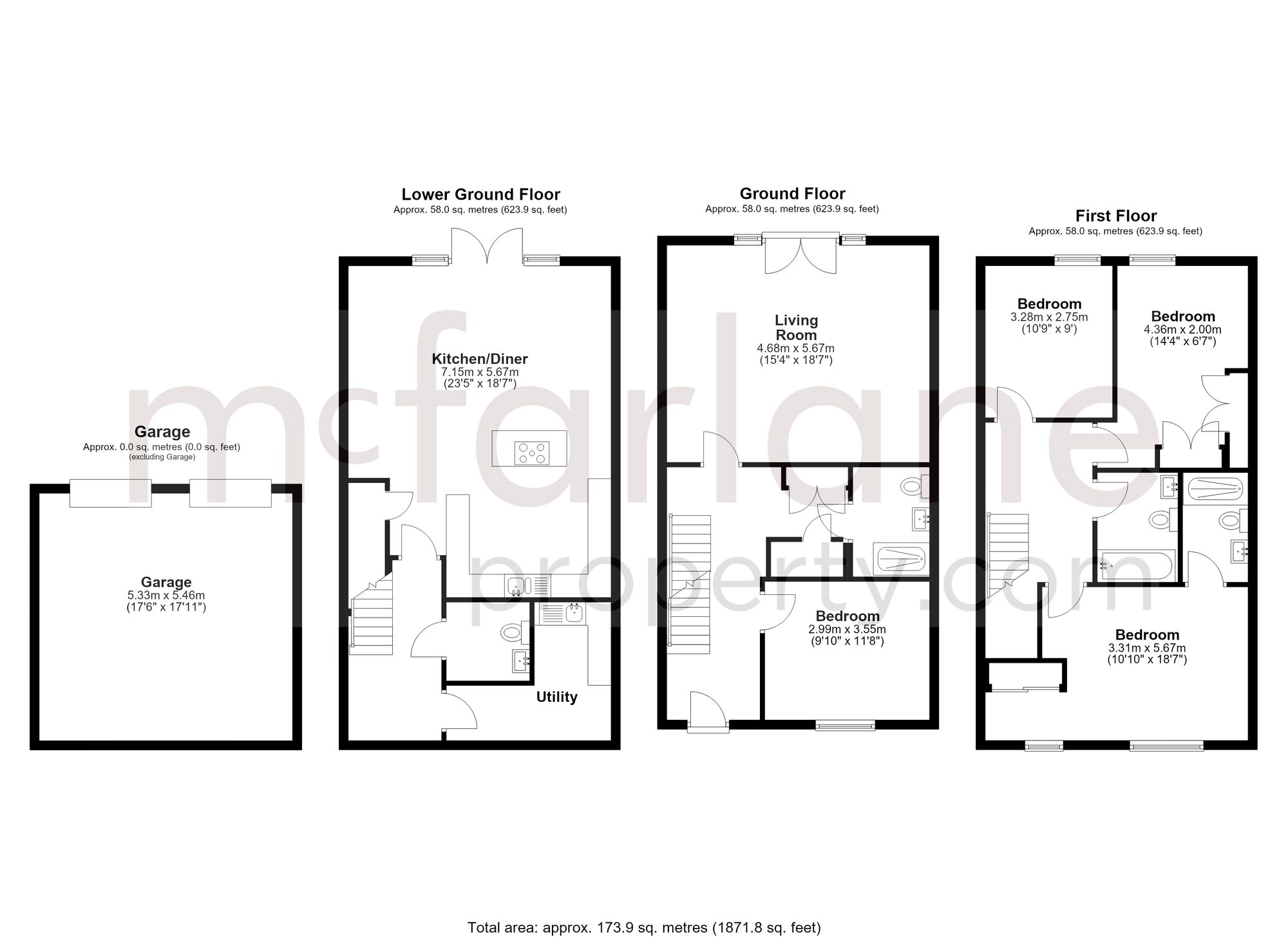 4 Chopping Knife Lane, Marlborough floorplan