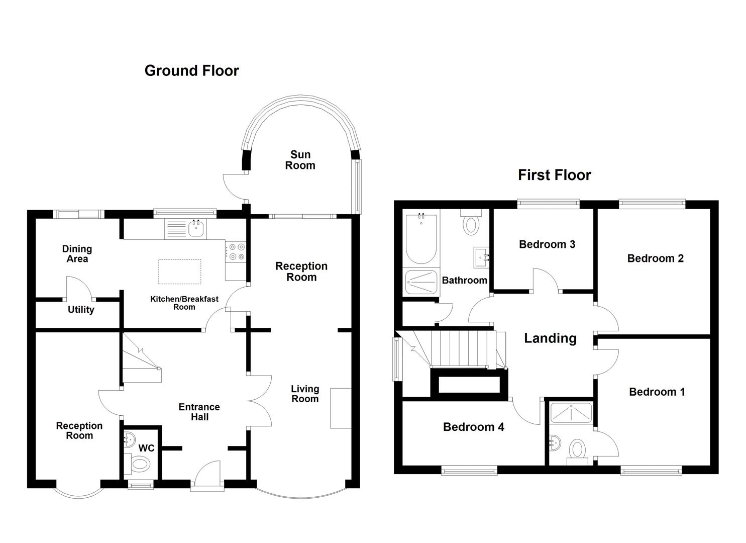 Llwyn Y Bryn, Ammanford SA18, 4 bedroom detached house for sale