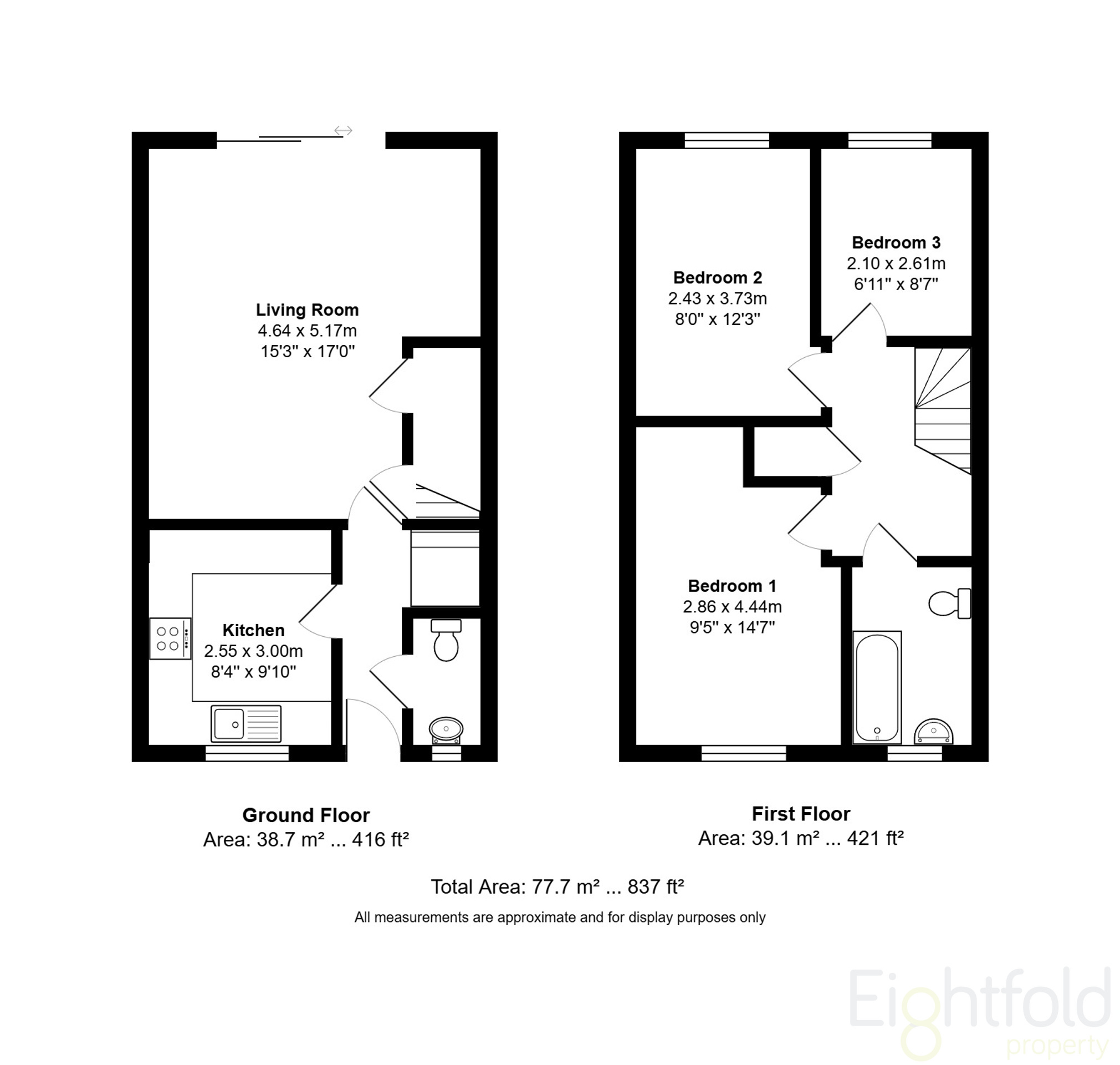4 The Vineries, Eastbourne floorplan