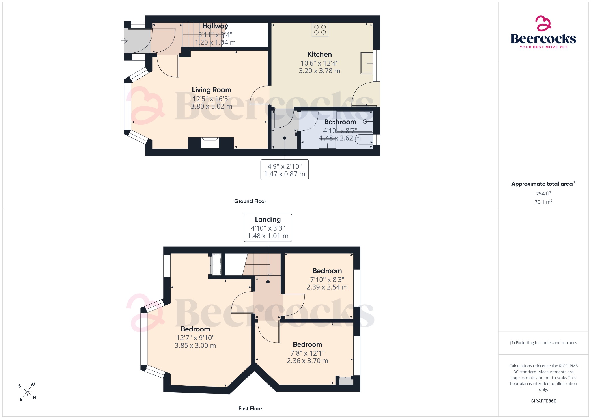 35 Lee Avenue, Withernsea, East Riding of Yorkshire floorplan