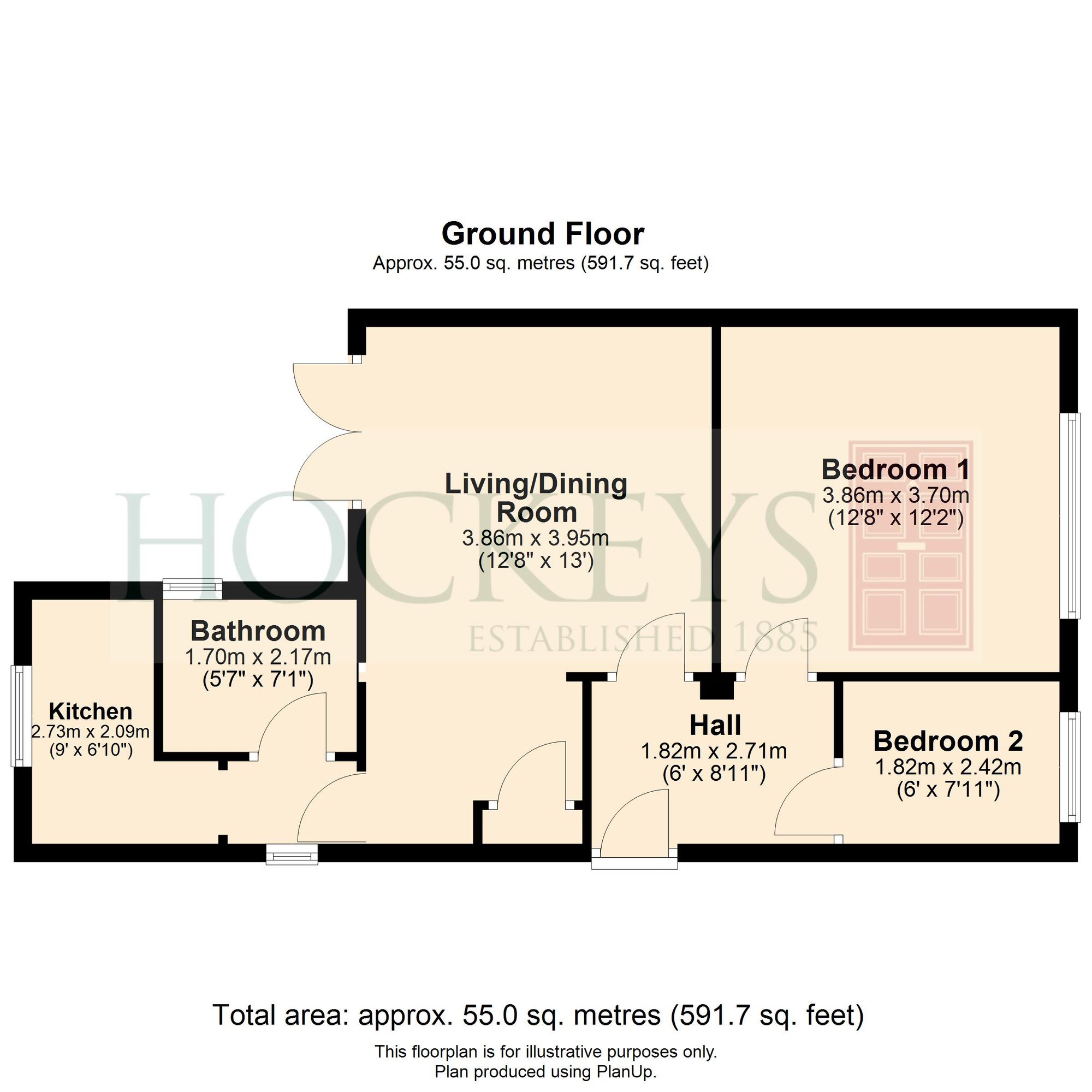 32 Elfleda Road, Cambridge floorplan