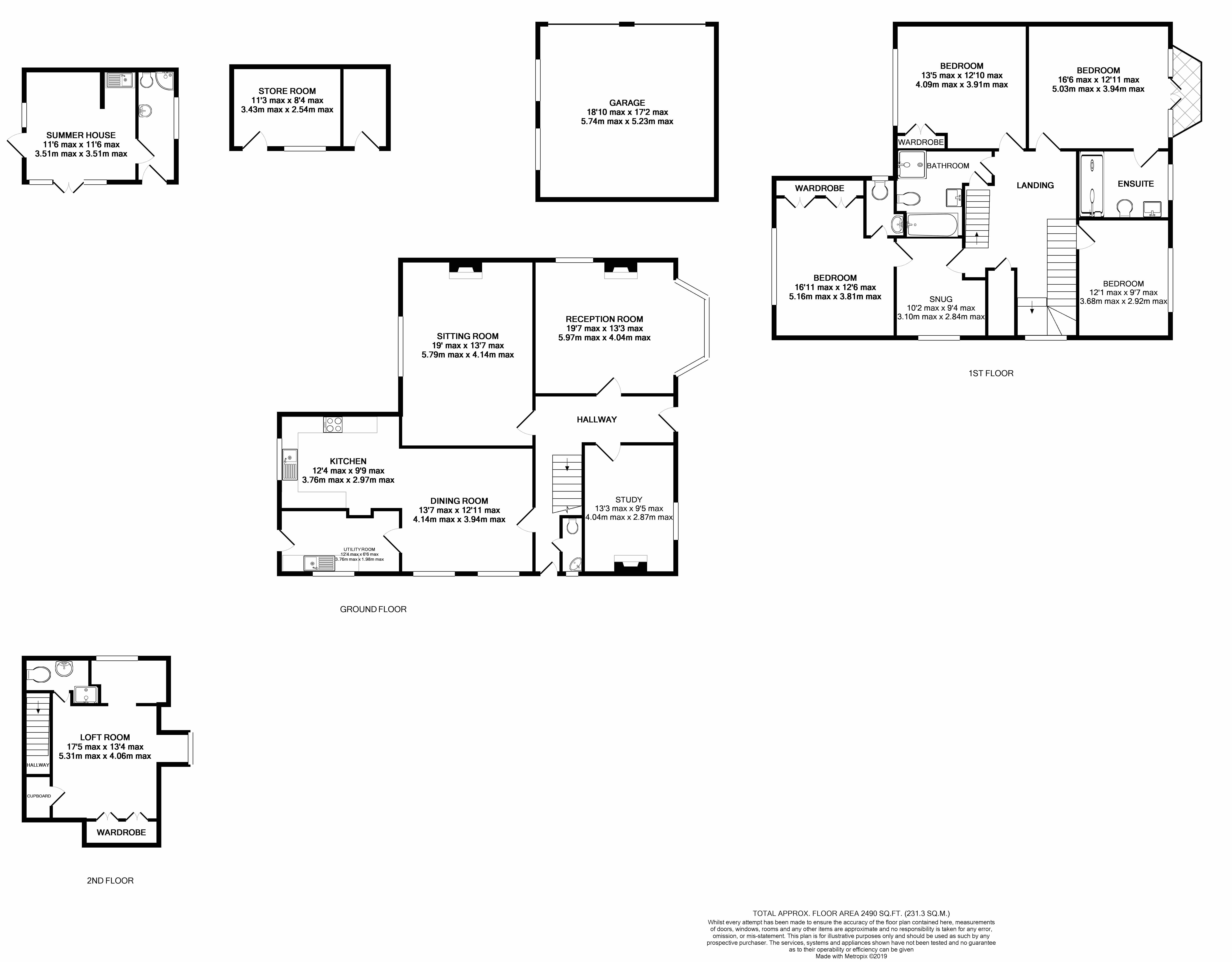 5 Bedrooms Detached house to rent in Crockford Park Road, Addlestone, Surrey KT15