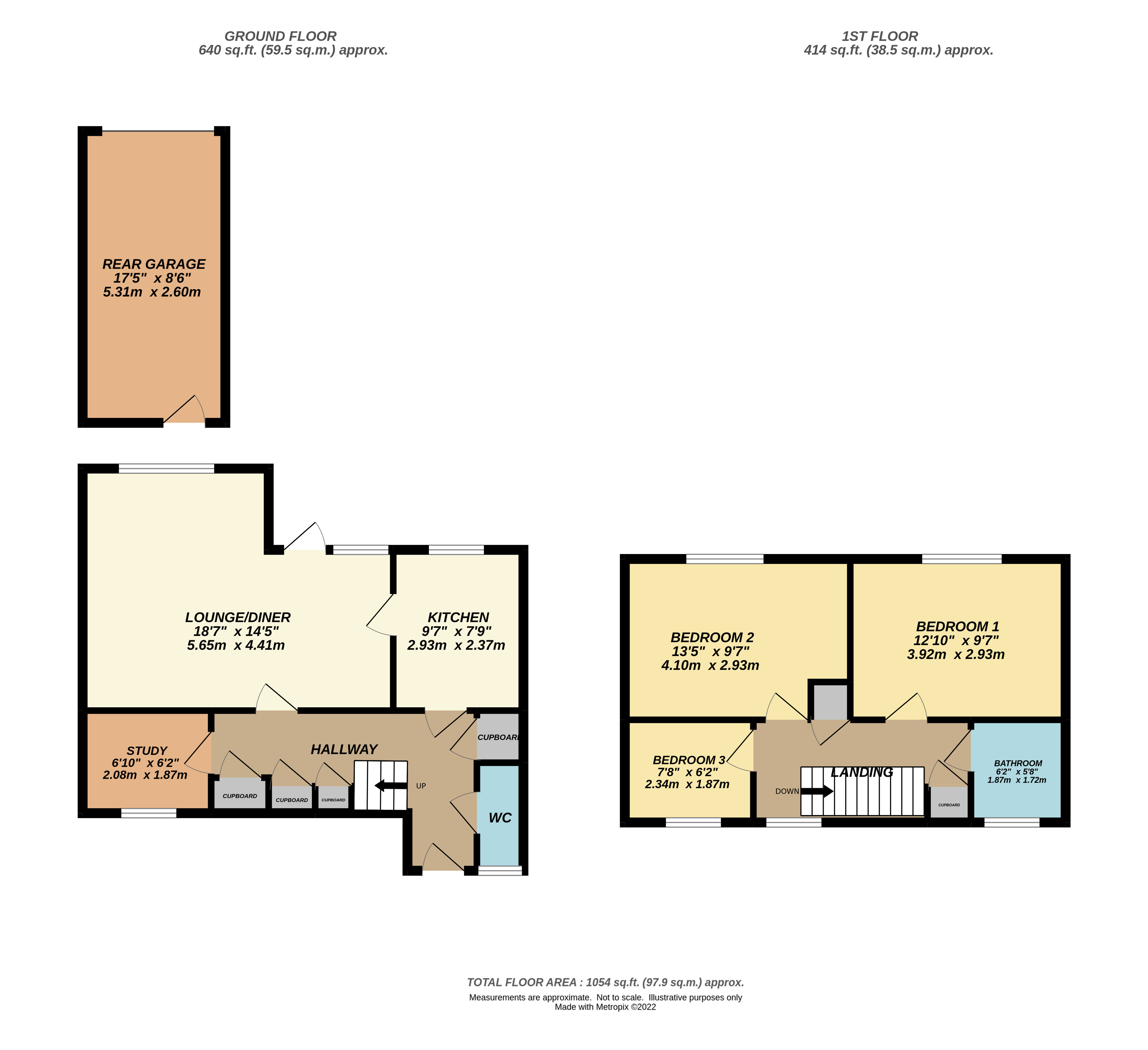 Manor Forstal, New Ash Green, Kent DA3, 3 bedroom terraced house for
