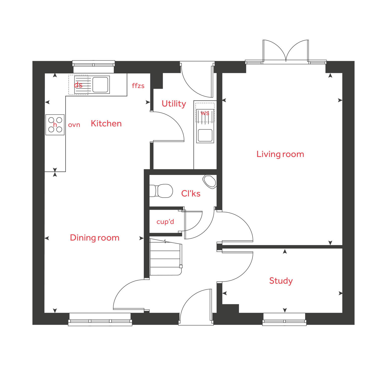 122, Trescoe Road, Longrock floorplan