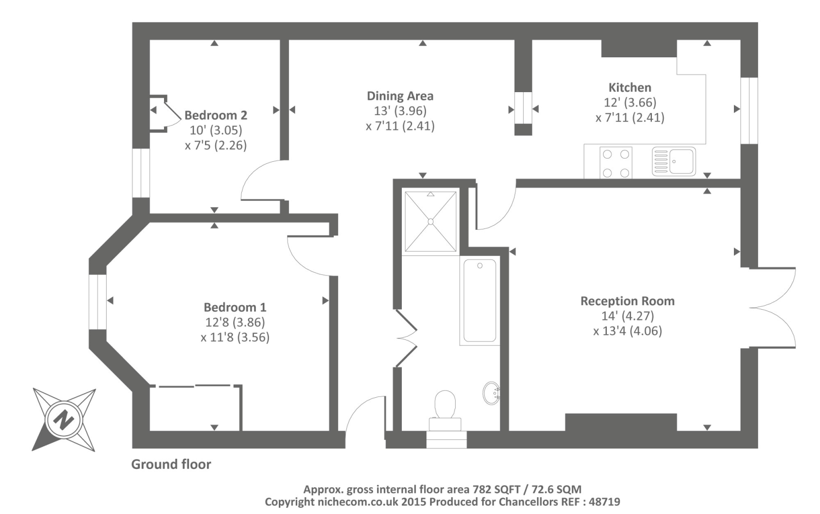 Montague Road, Richmond TW10, 2 bedroom flat to rent 44518826