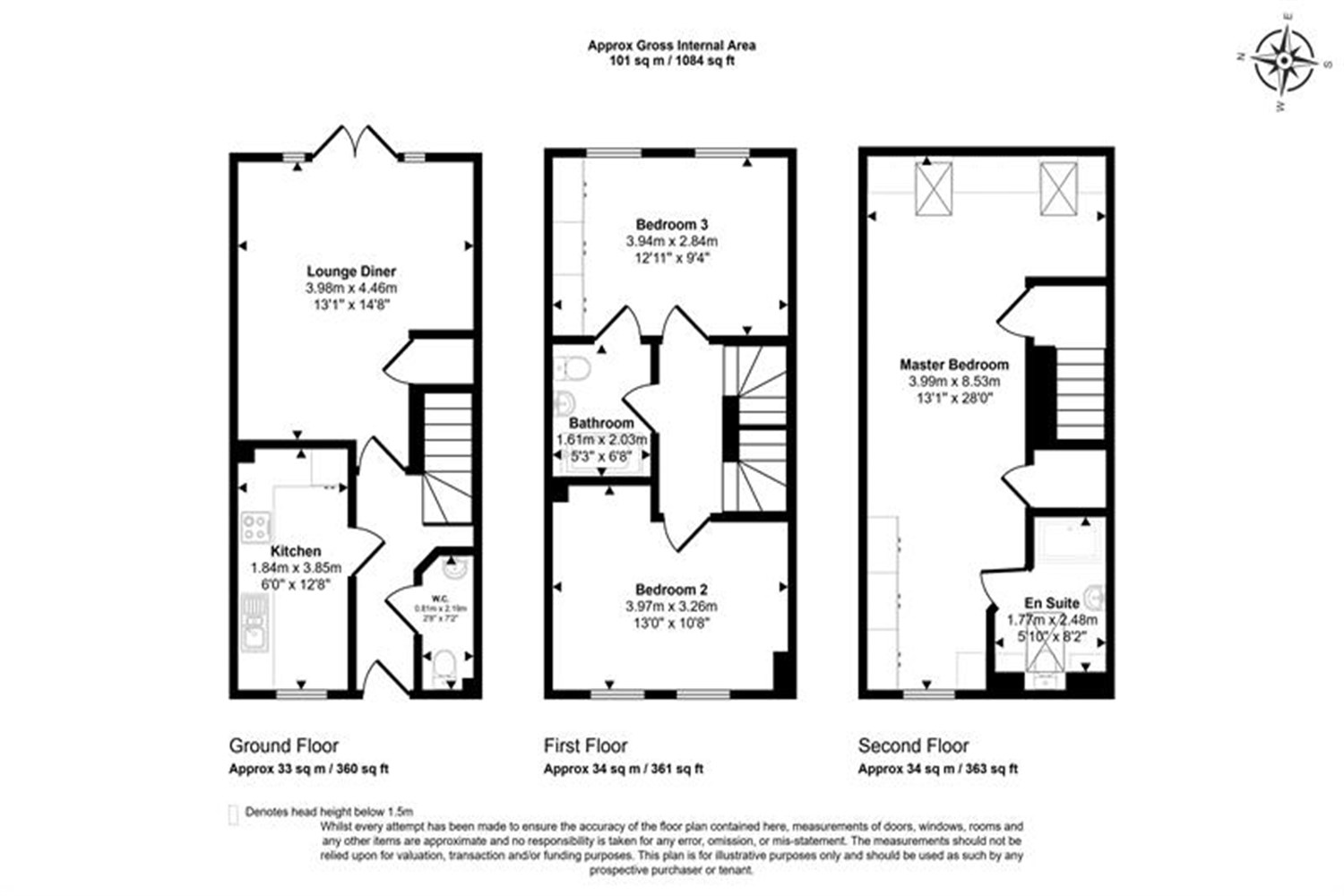 115, Loxley Road, Uttoxeter floorplan