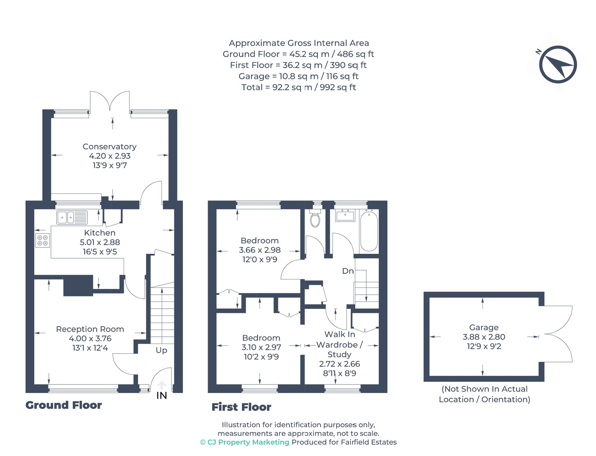 2 Newquay Gardens, Watford floorplan