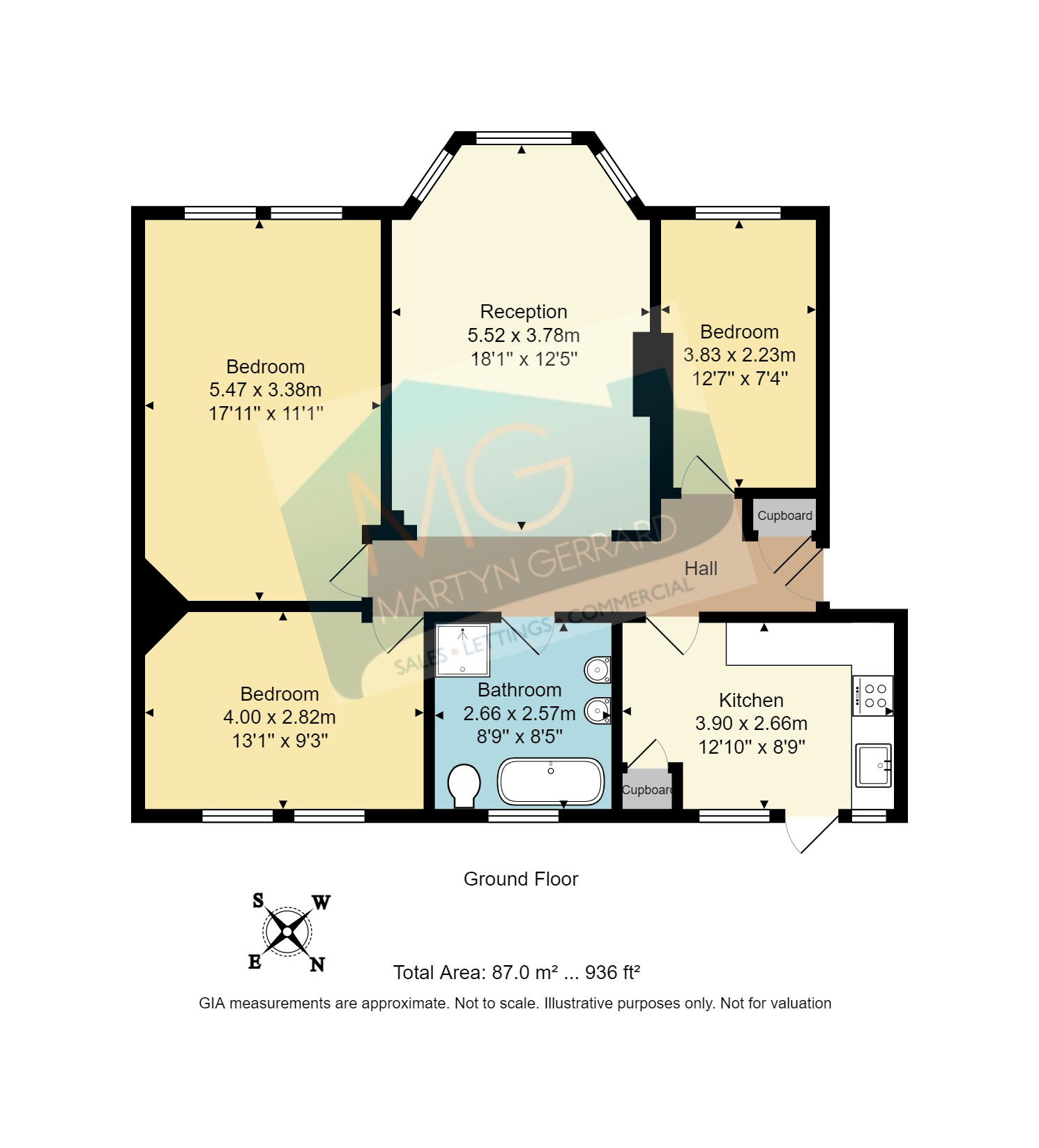 20, Queensborough Court, London floorplan