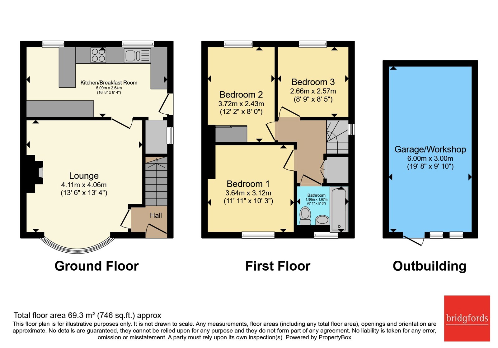 19, Stonechair Lane, Stoke-on-Trent floorplan
