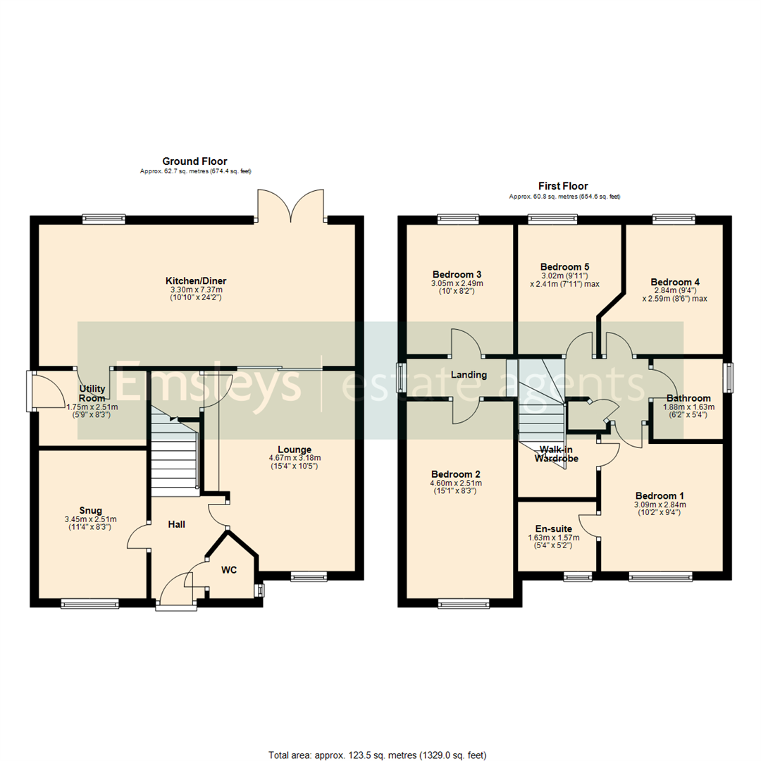 8, Mowbray Chase, Leeds floorplan