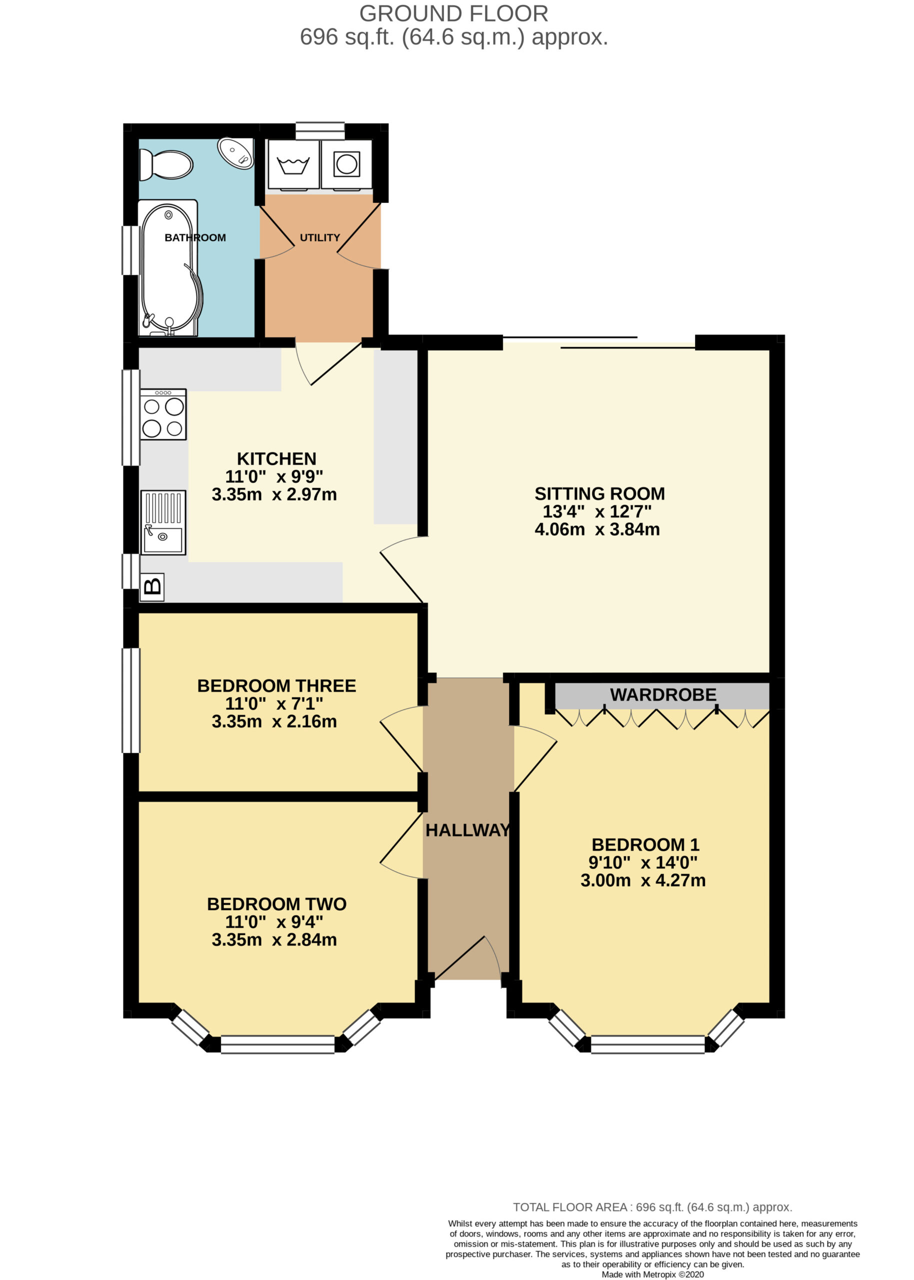 3 bed semidetached bungalow for sale in St. Williams Way, Thorpe St