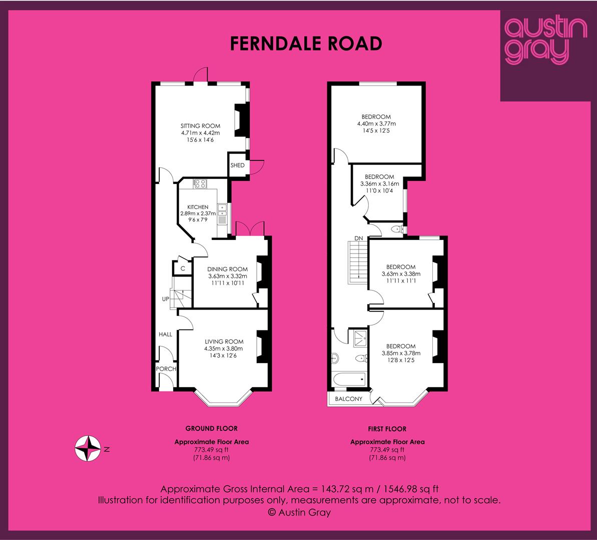 4, Ferndale Road, Hove floorplan
