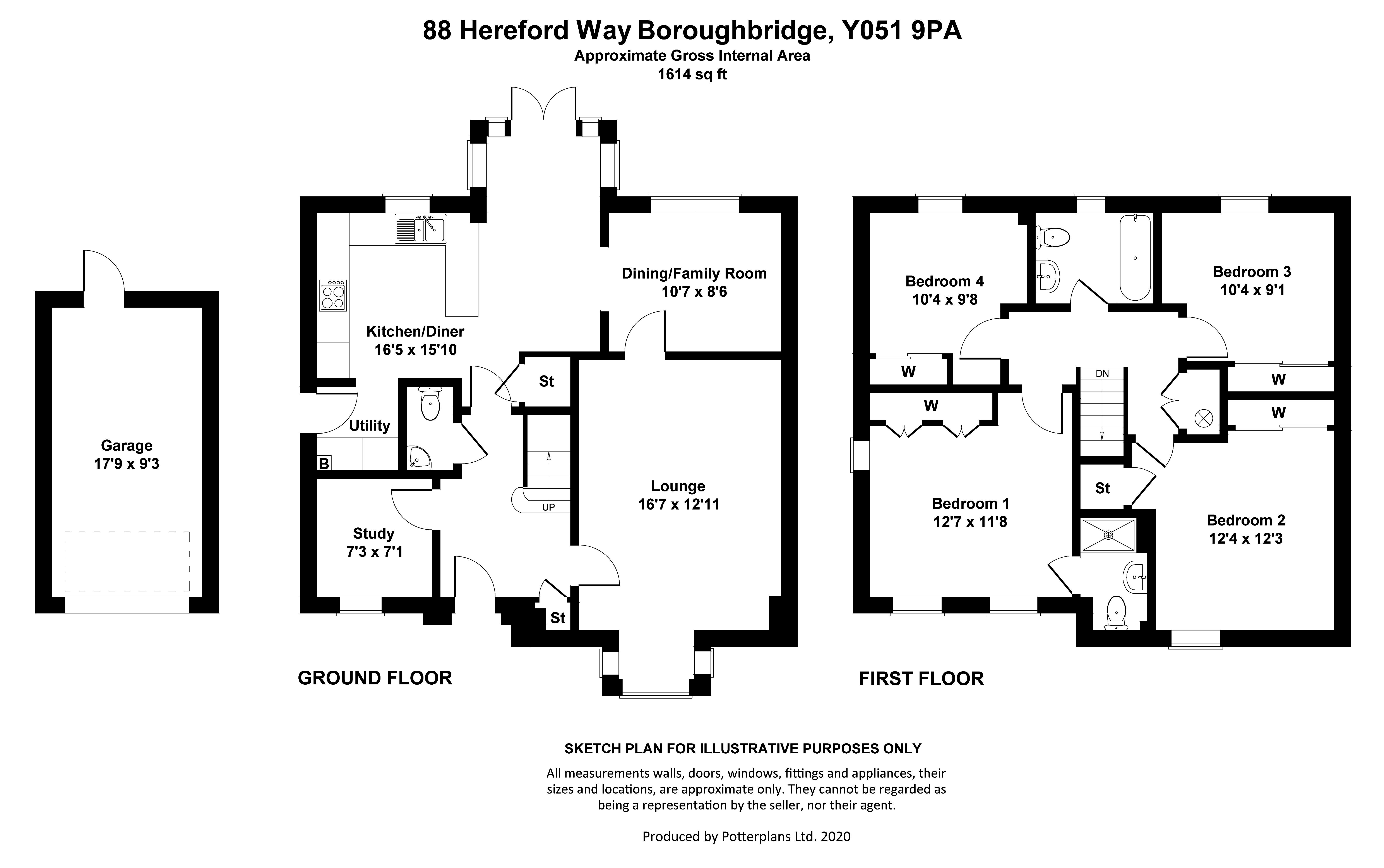 Hereford Way, Boroughbridge, York YO51, 4 bedroom detached house for