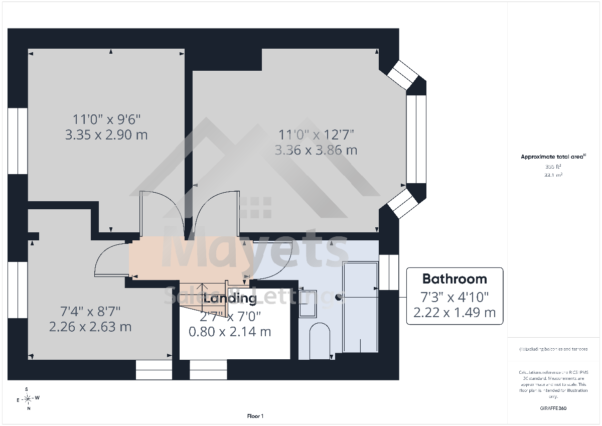 213 Shorrock Lane, Blackburn floorplan