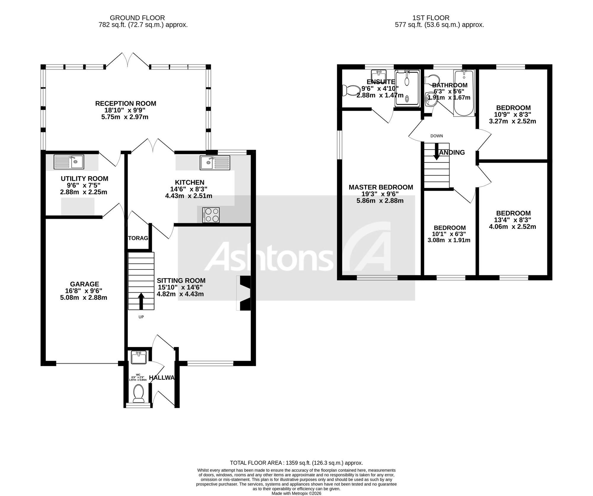 20 Kelsey Close, St. Helens floorplan
