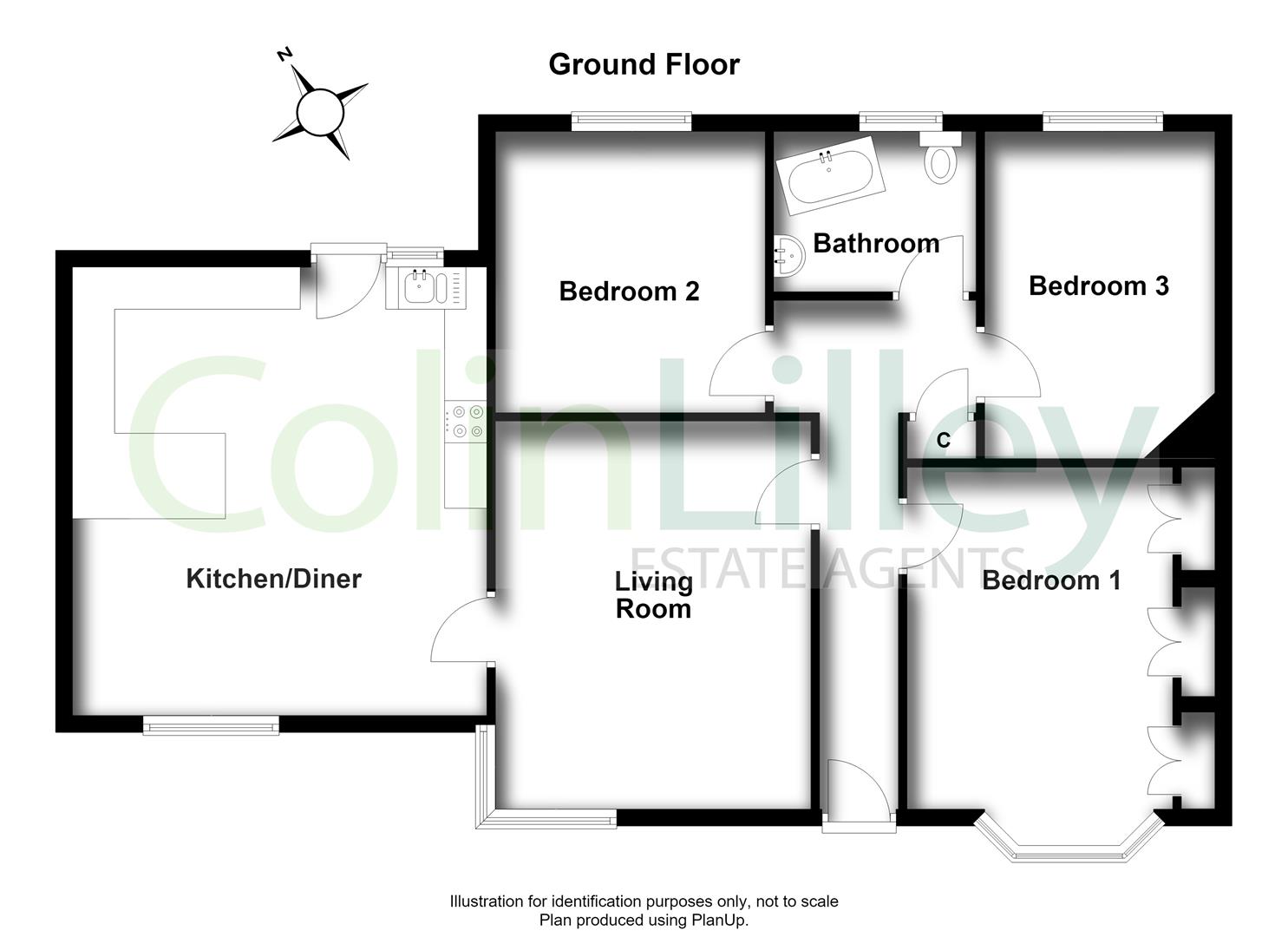 60, Woodlands Road, Cleadon Village floorplan