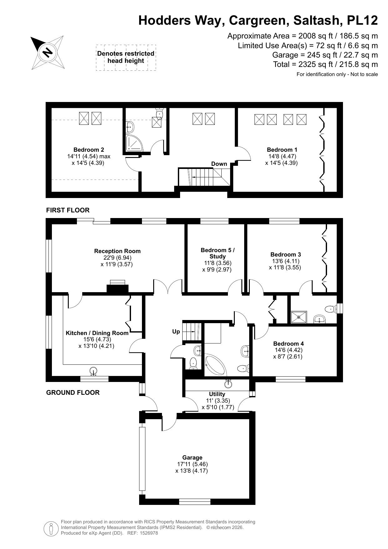 19, Hodders Way, Saltash floorplan