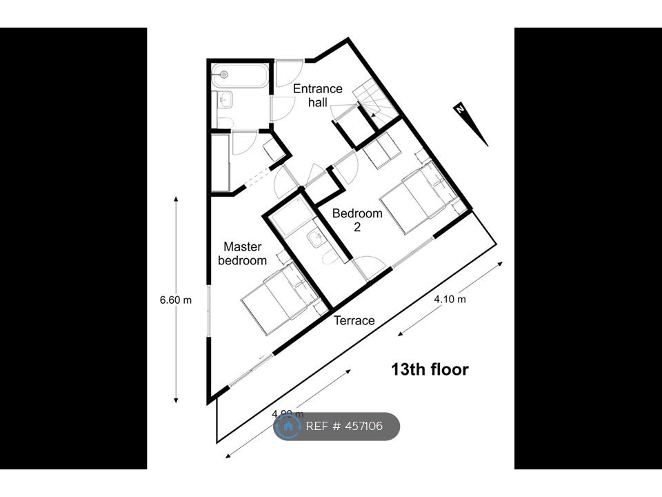 2 Bedrooms Flat to rent in X Q 7 Building, Salford M5
