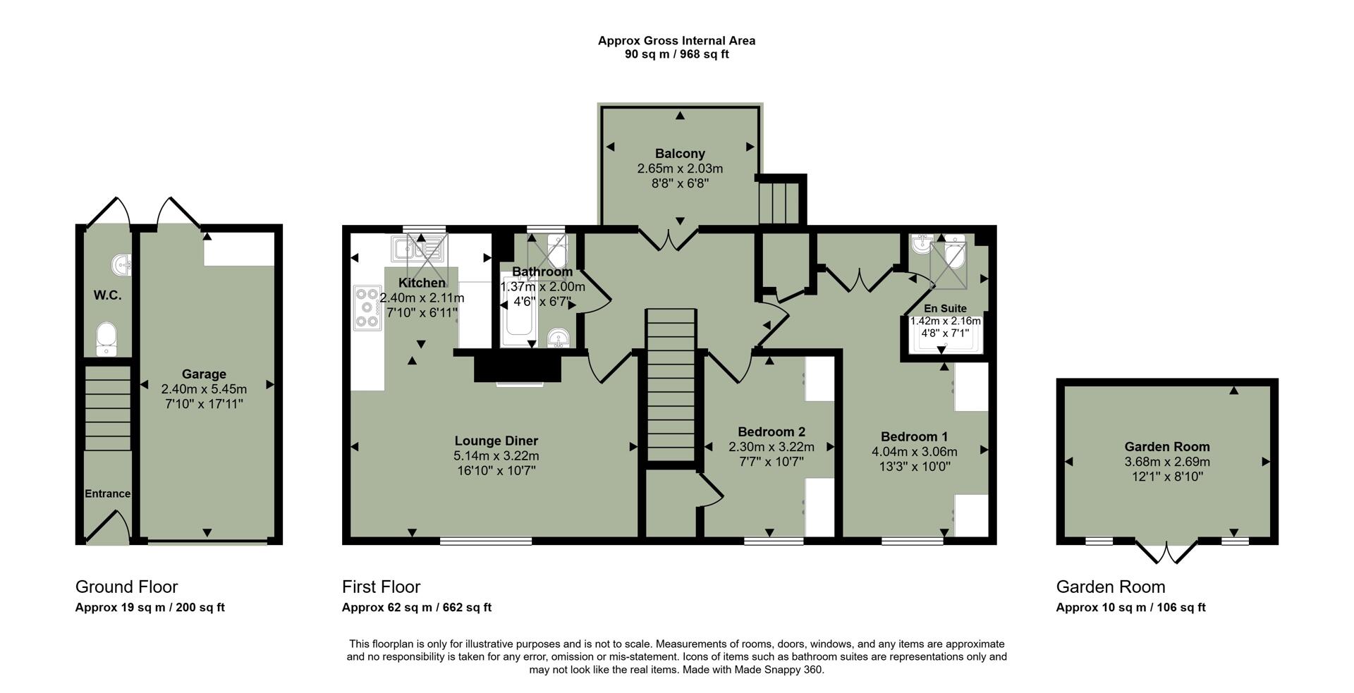 113, Coed Y Wenallt, Cardiff floorplan
