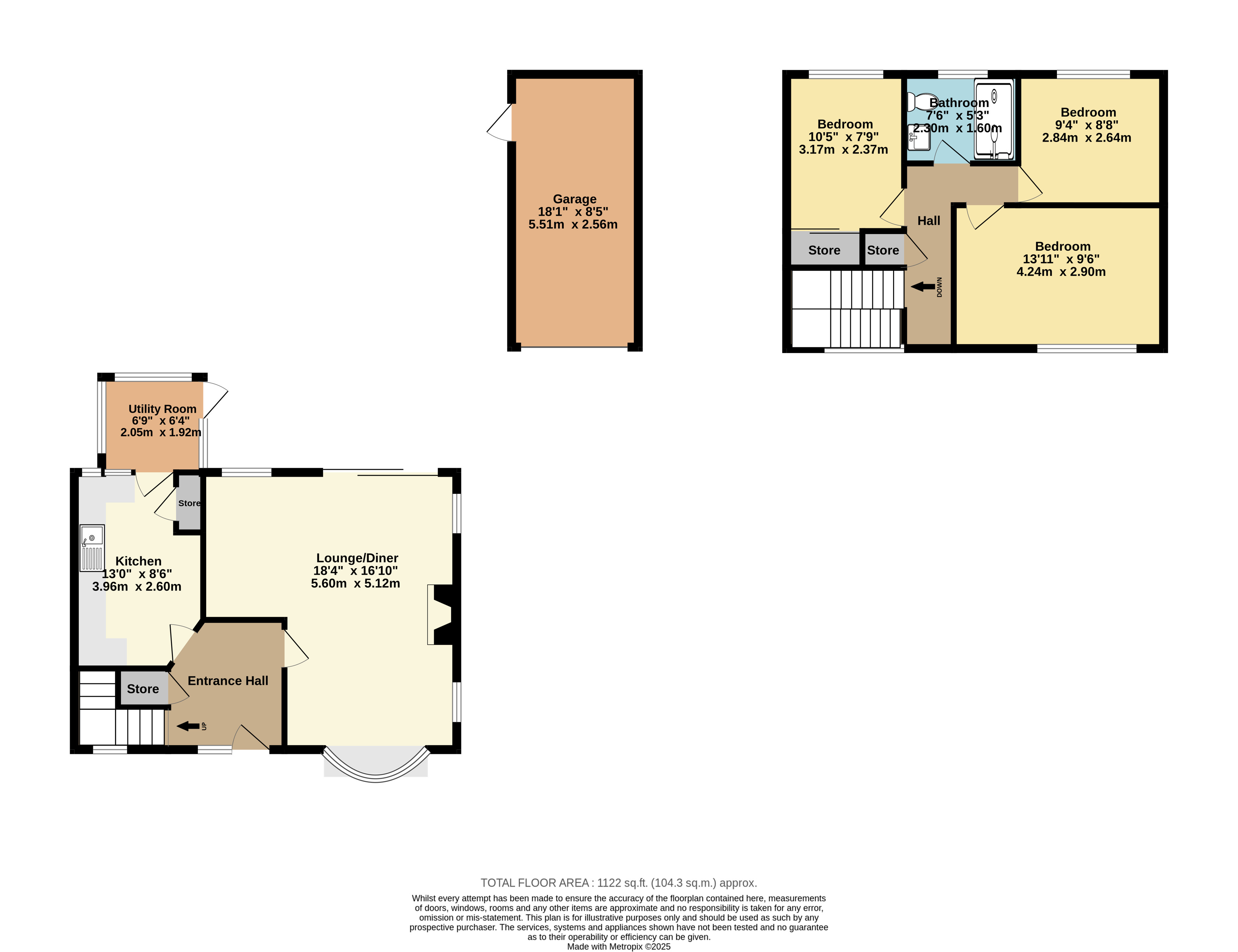 21, River Court, Canterbury floorplan