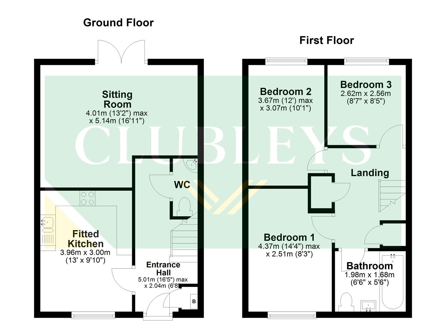 11, Hackney Chase, Pocklington floorplan