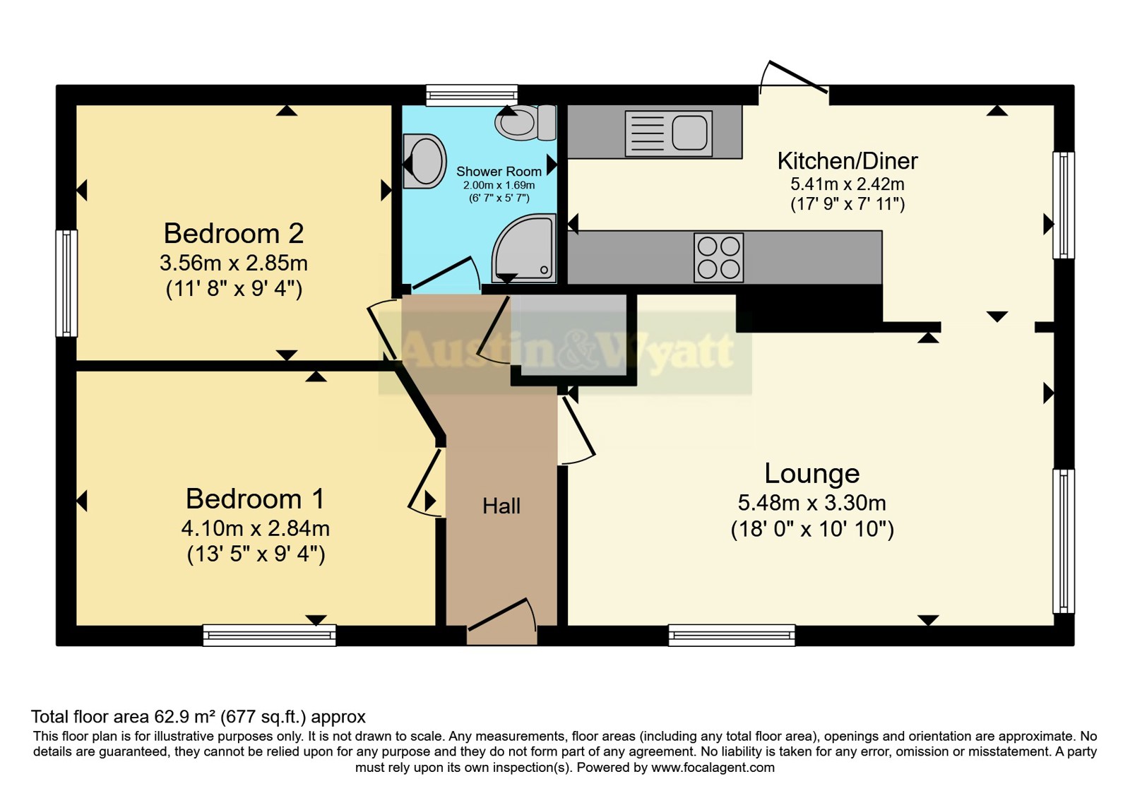 106, Church Farm Close, Southampton floorplan