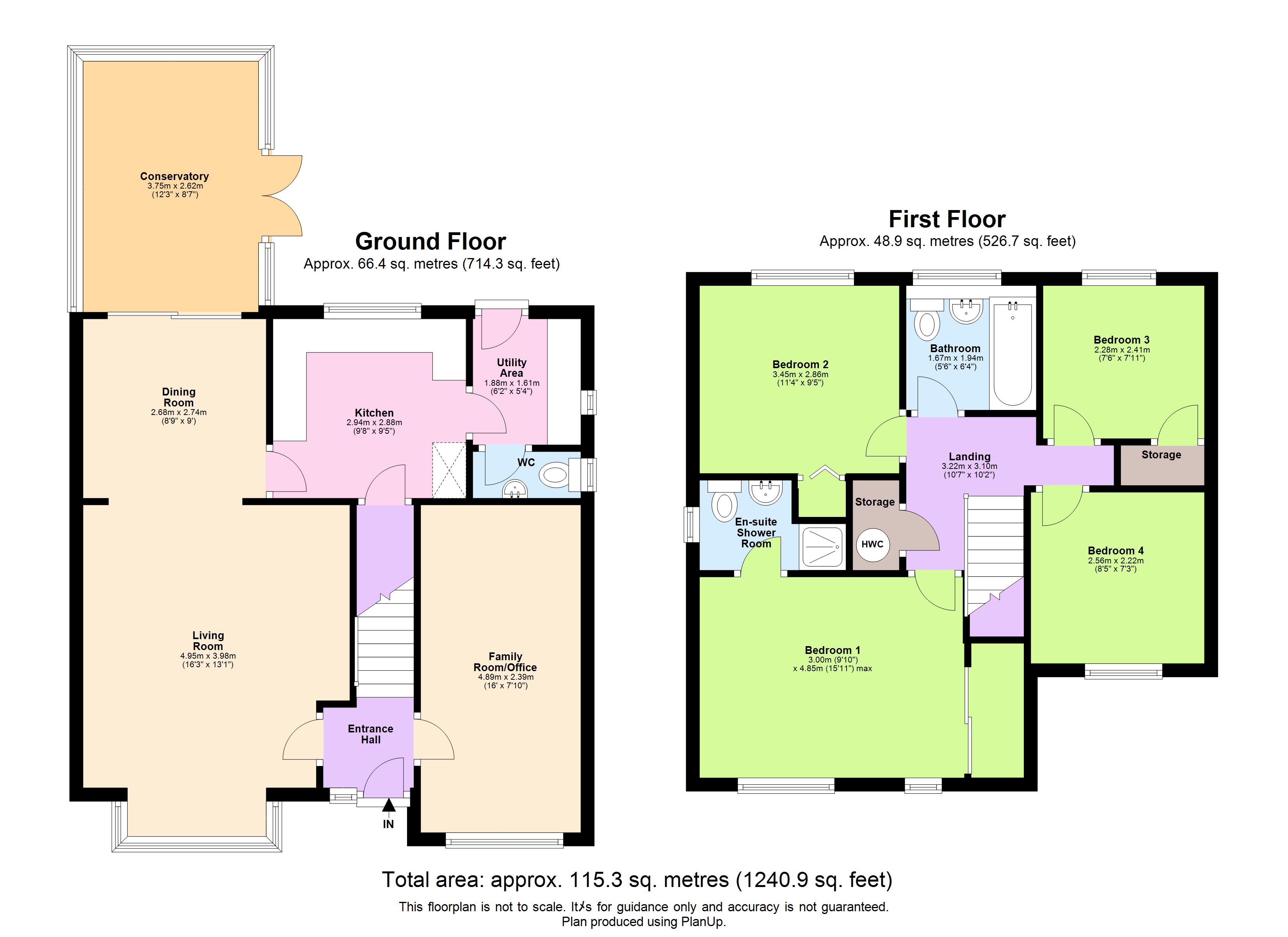 7a, Mill End Close, Eaton Bray floorplan