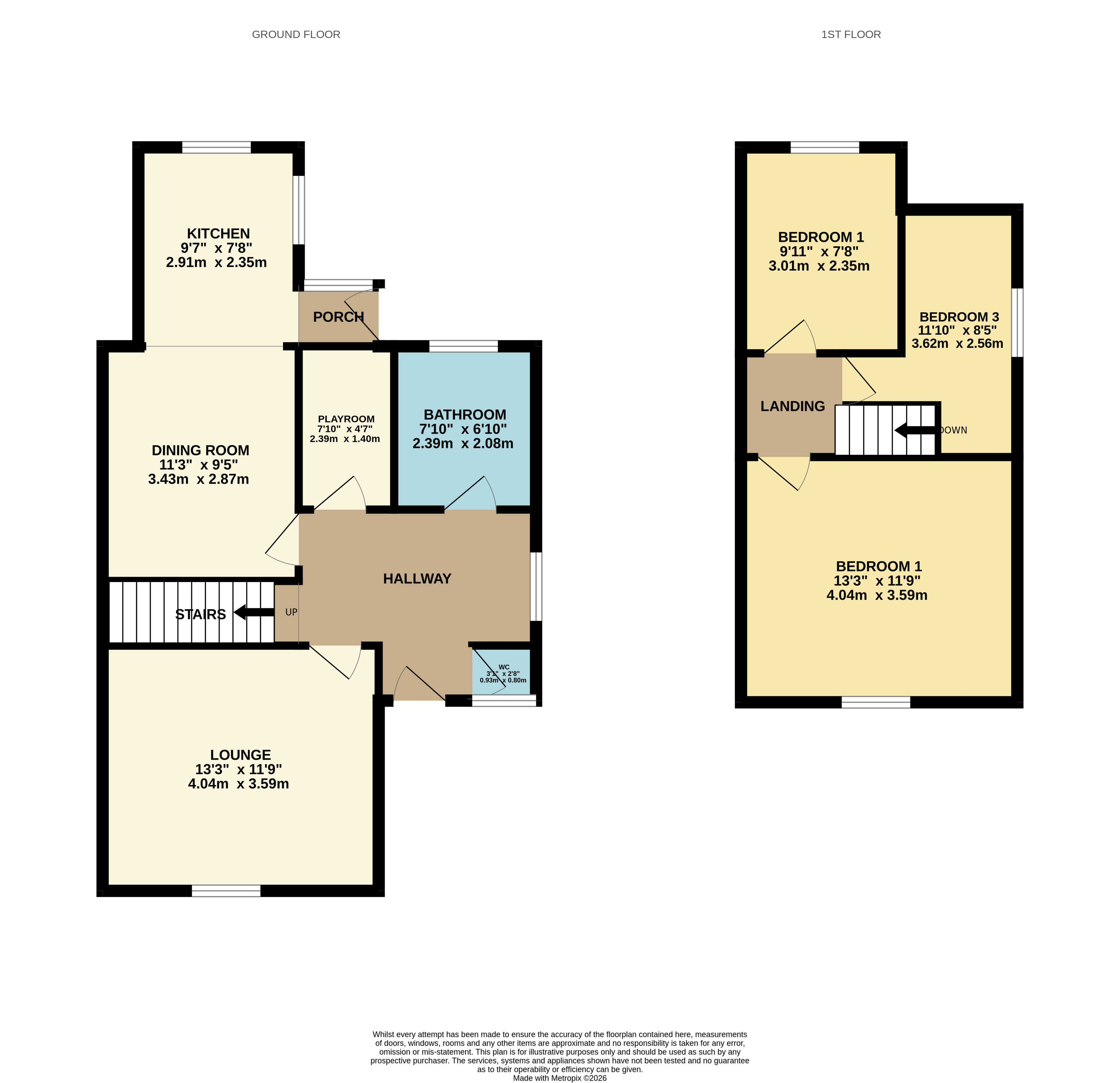56, Scot Lane, Bolton floorplan