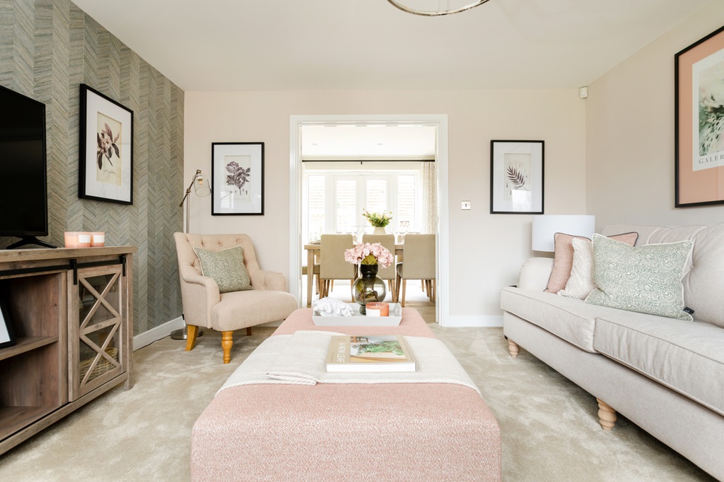 Doors Open Through From The Lounge To The Dining Area