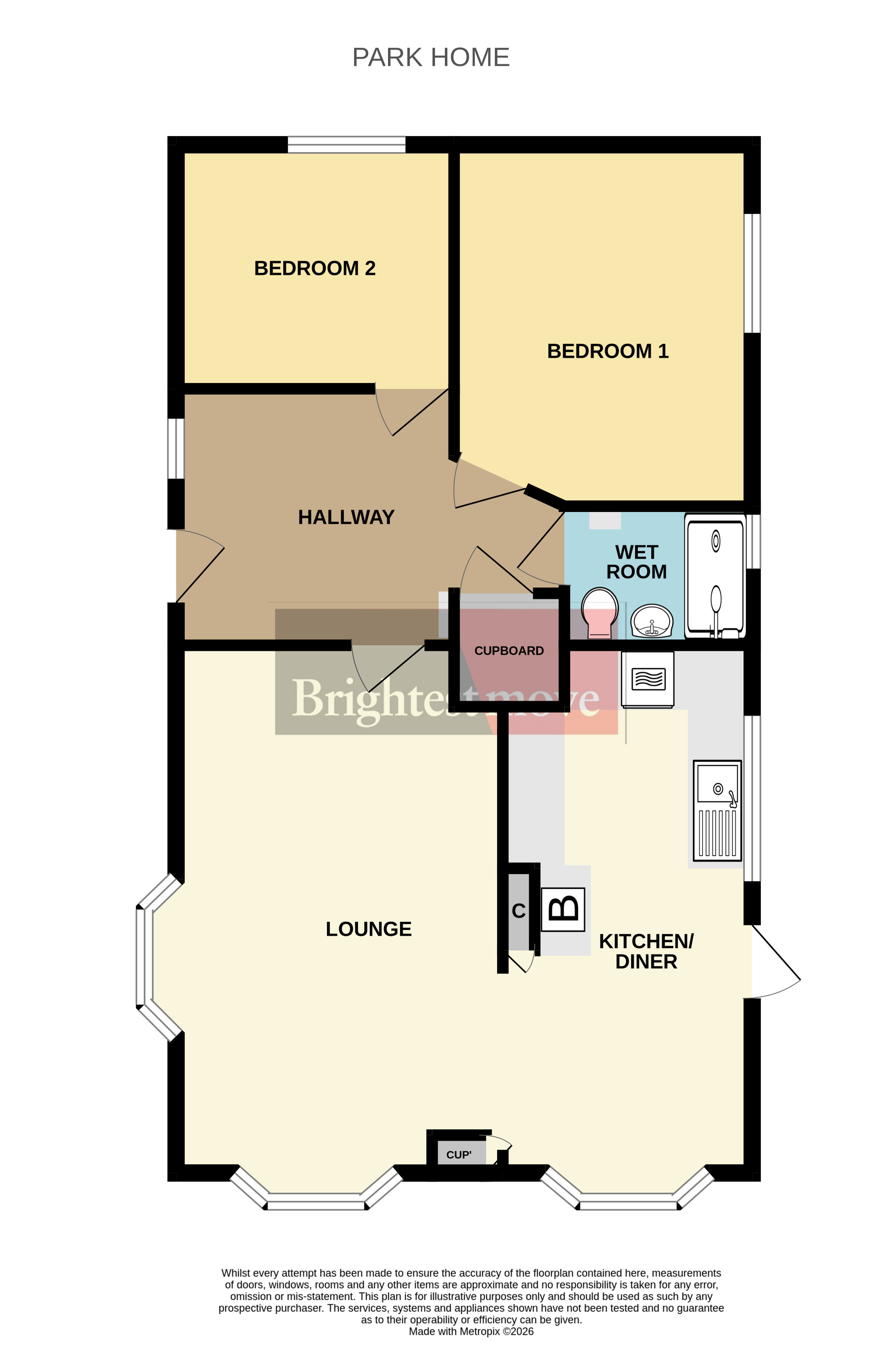 12, Ash Road, Banwell floorplan
