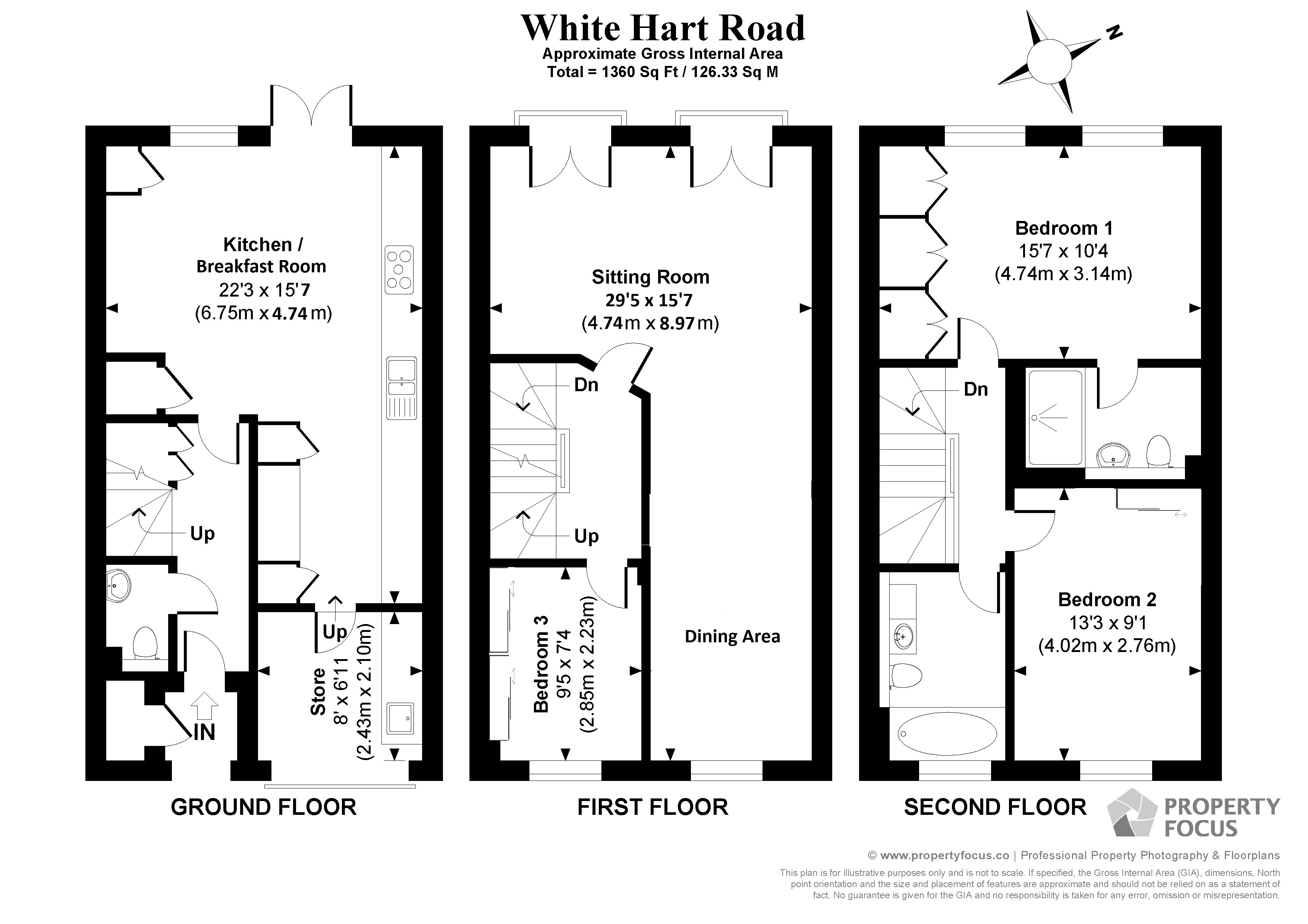 37, White Hart Road, Old Portsmouth floorplan