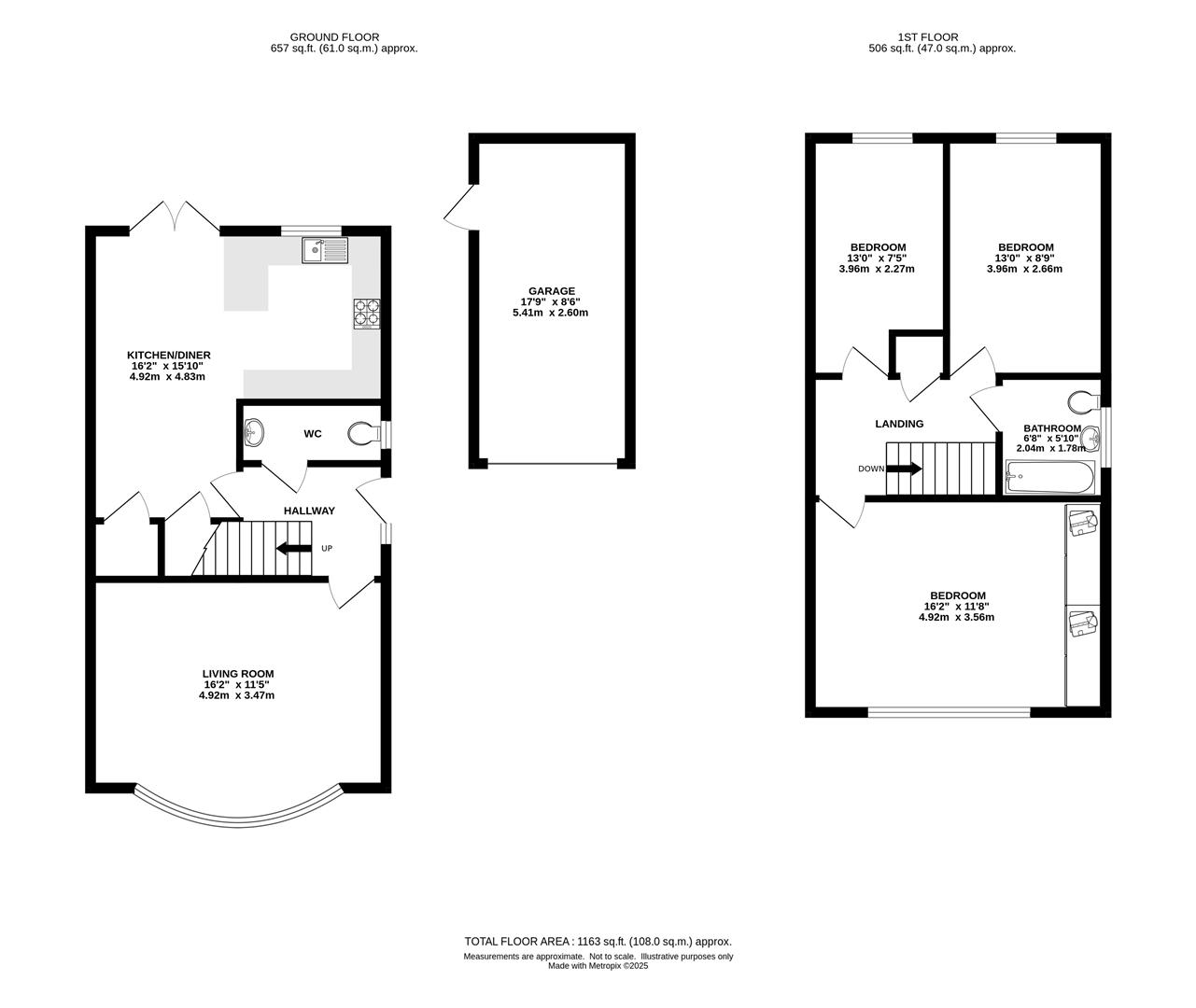 55, Blackmore Road, Brentwood floorplan