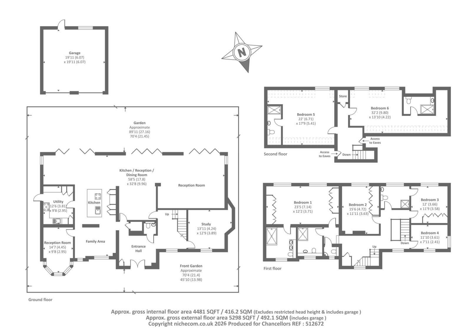 22, School Close, High Wycombe floorplan