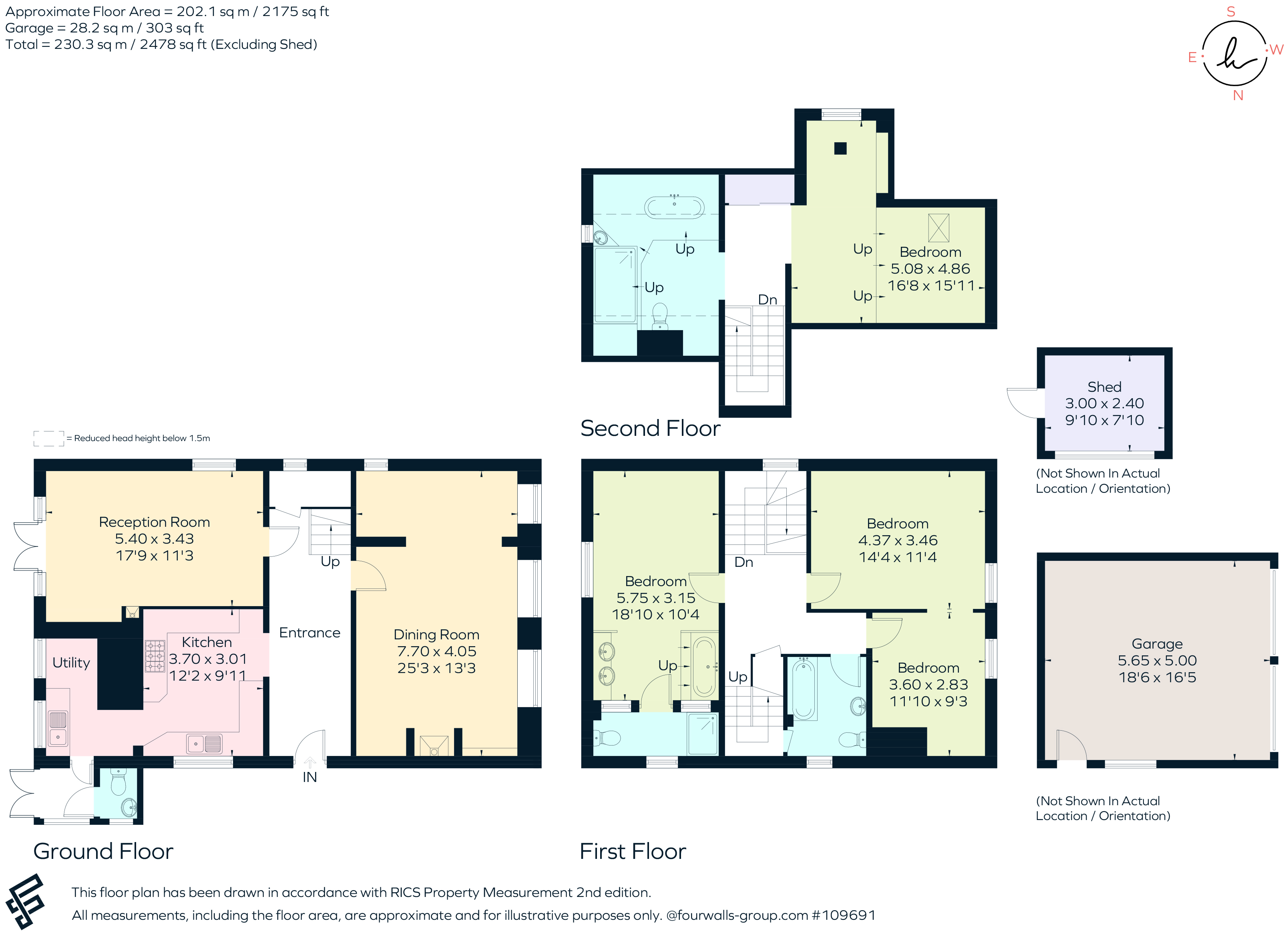 107, Shaw Road, Newbury floorplan