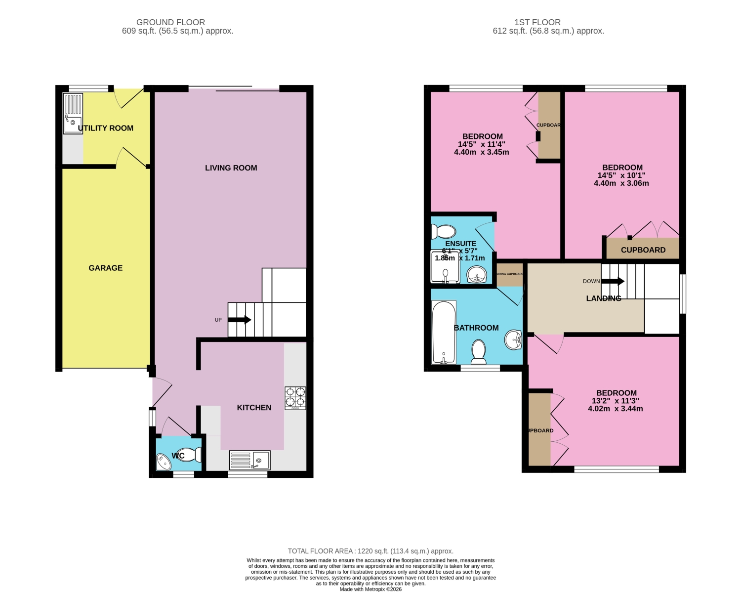 Queens Road, Kenilworth floorplan