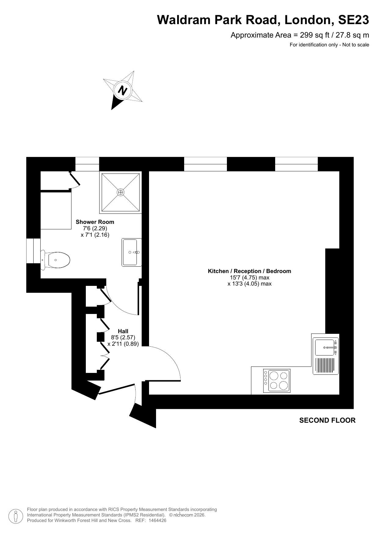 Flat 6, 33, Waldram Park Road, London floorplan