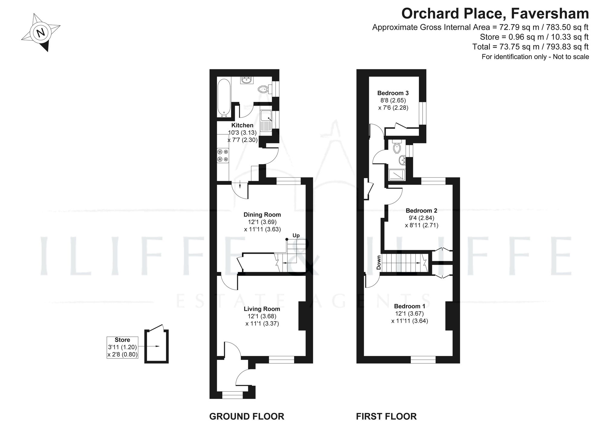 6 Orchard Place, Faversham floorplan