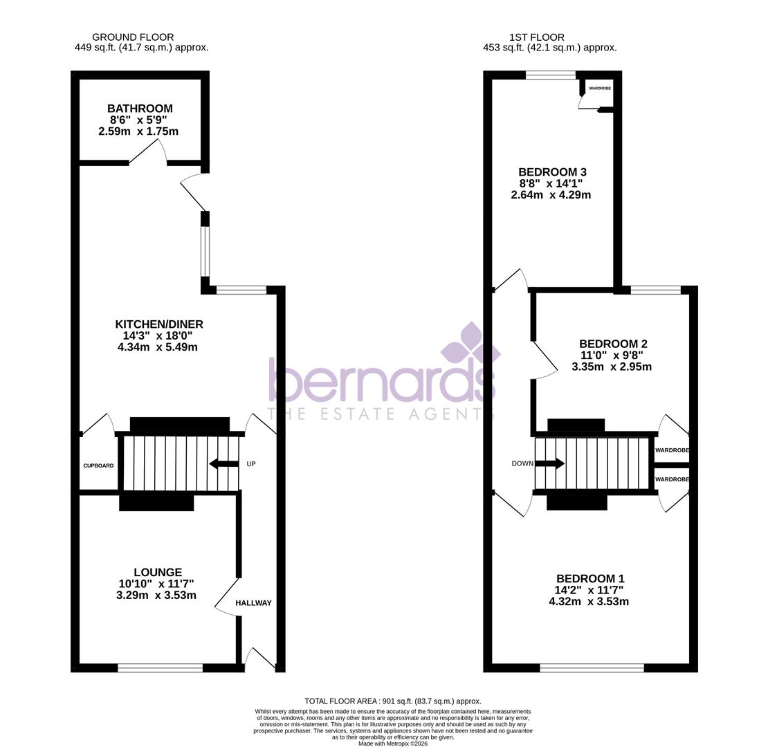 70, Gosport Road, Lee-On-The-Solent floorplan