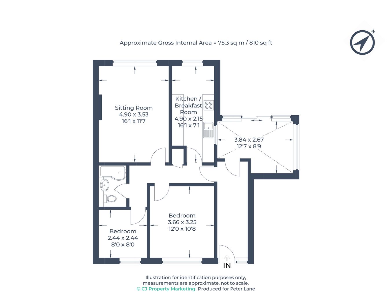 47, Beeson Close, St Neots floorplan