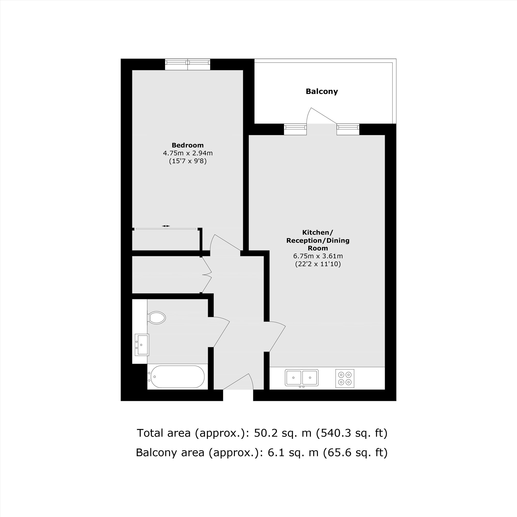 Eythorne Road, London floorplan