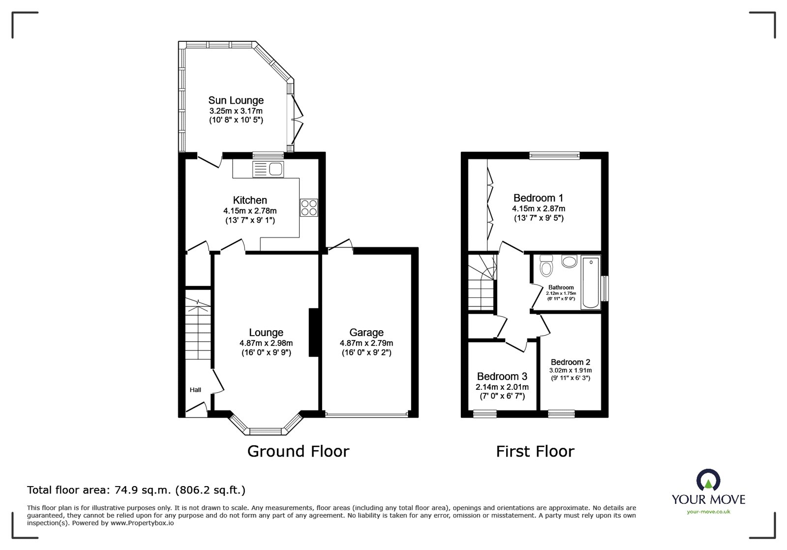 26, Claremont Drive, Coalville floorplan
