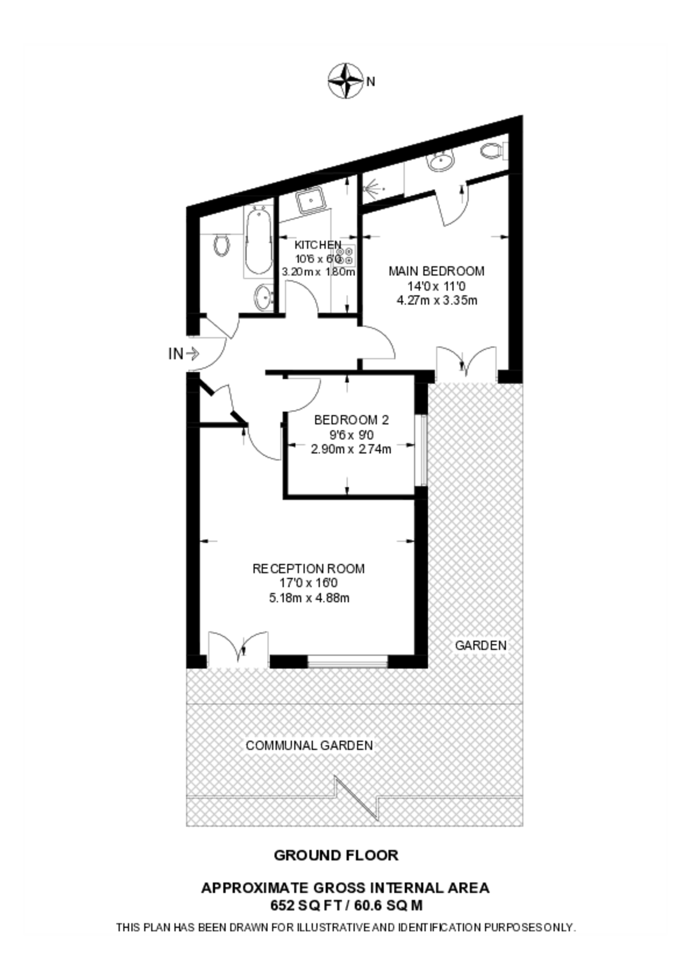 Merton Road, South Wimbledon floorplan