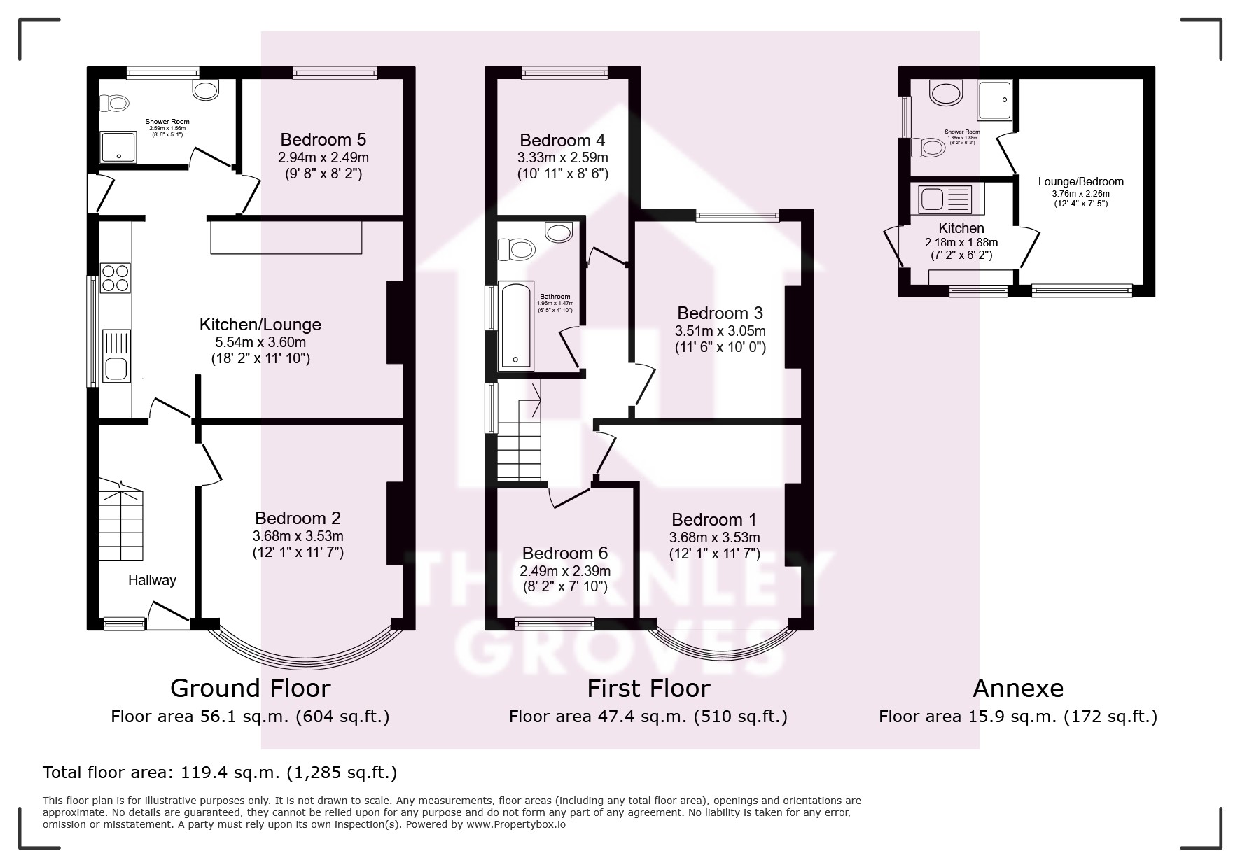147, Victoria Road, Manchester floorplan