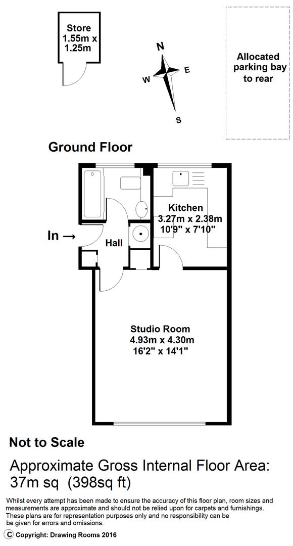 0 Bedrooms Studio to rent in Avenue Elmers, Surbiton KT6