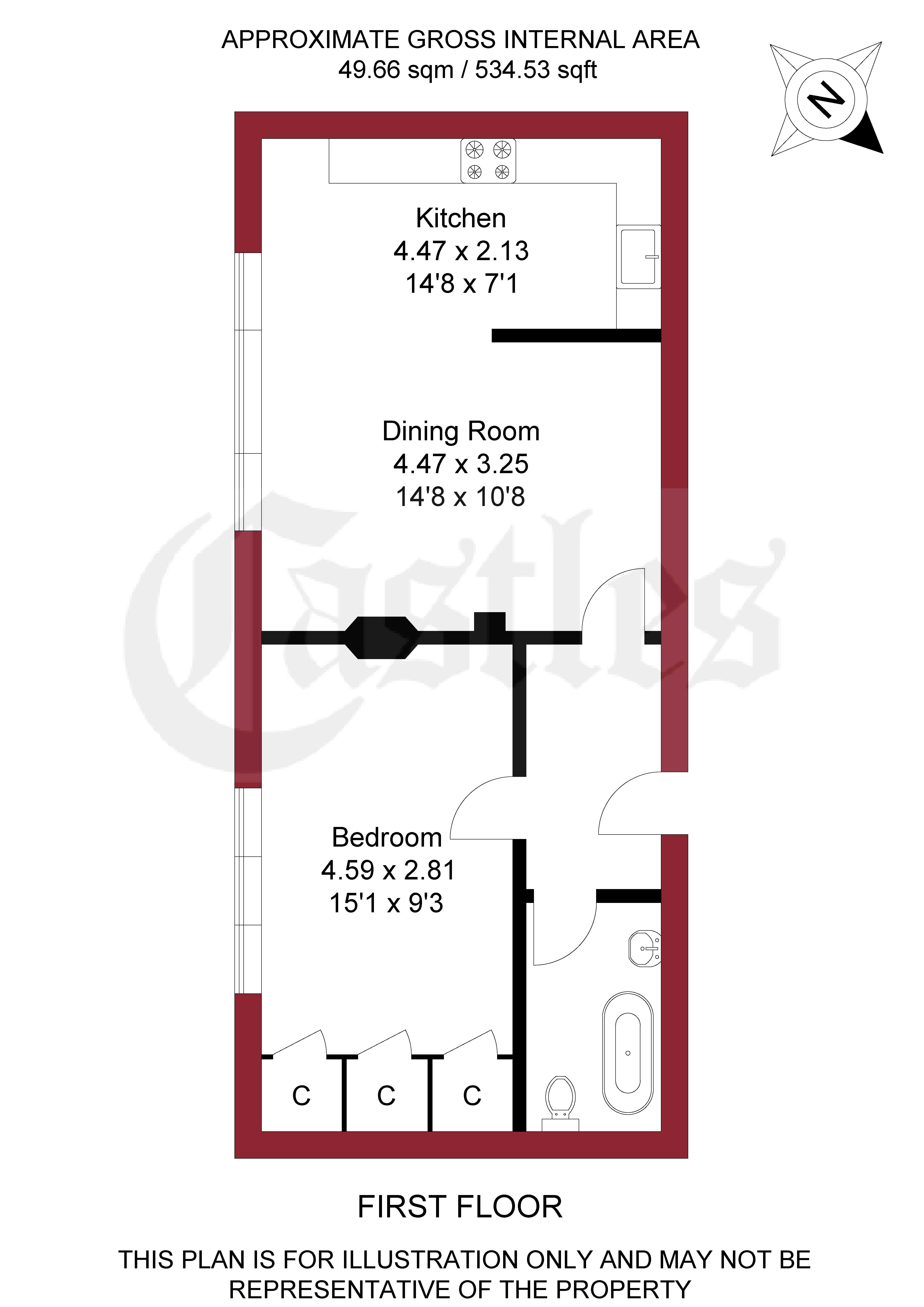 15, Caroe Court, Edmonton floorplan