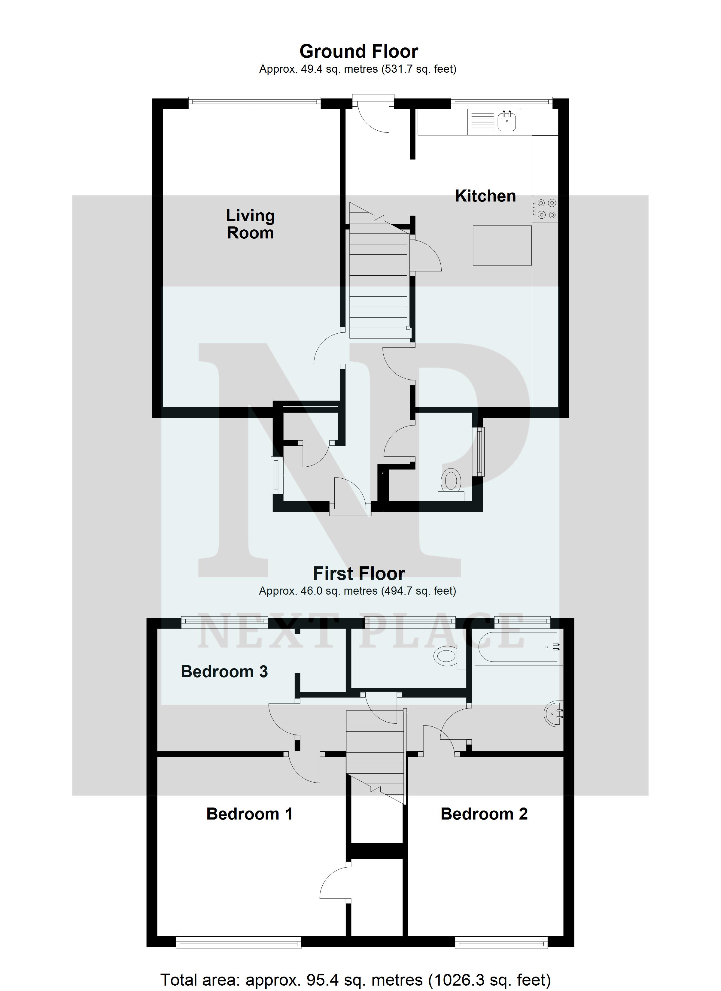 3 Bedrooms End terrace house for sale in Abbey View, Polesworth, Tamworth B78